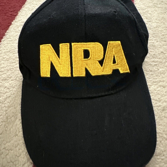 Men’s Black NRA National Rifle Association Baseball Cap Hat