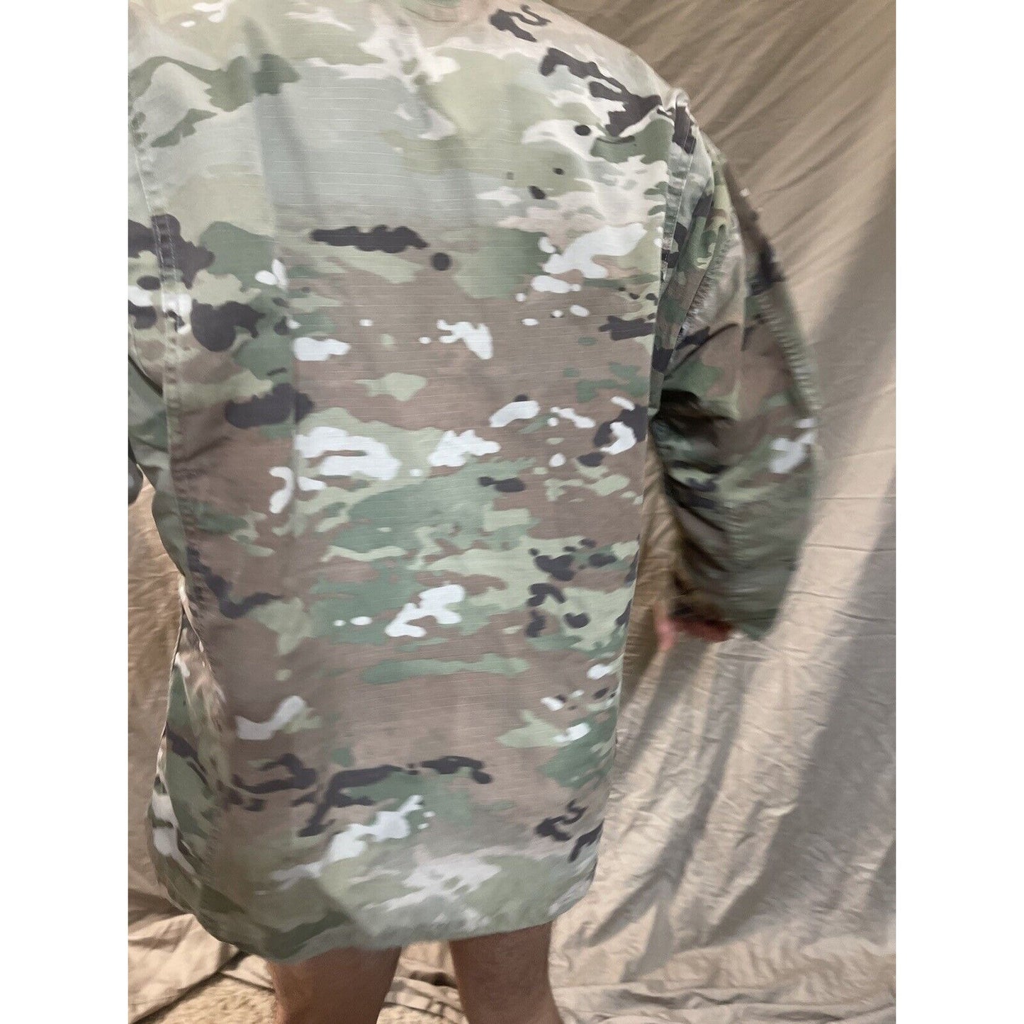men’s ocp large regular top blouse coat army combat air force space force