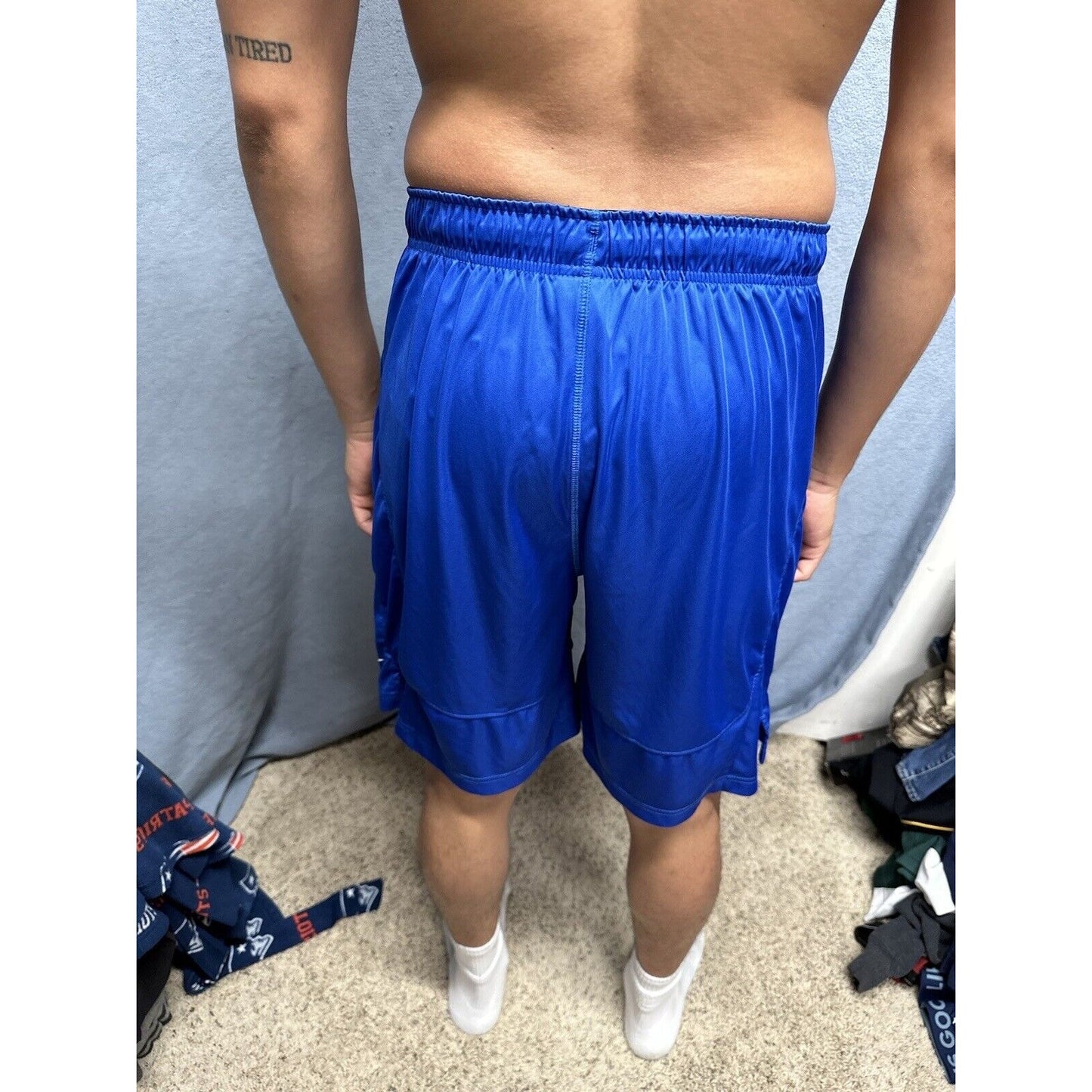 Men’s Blue Nike Dri Fit Large USAFA Air Force Academy Baseball Shorts