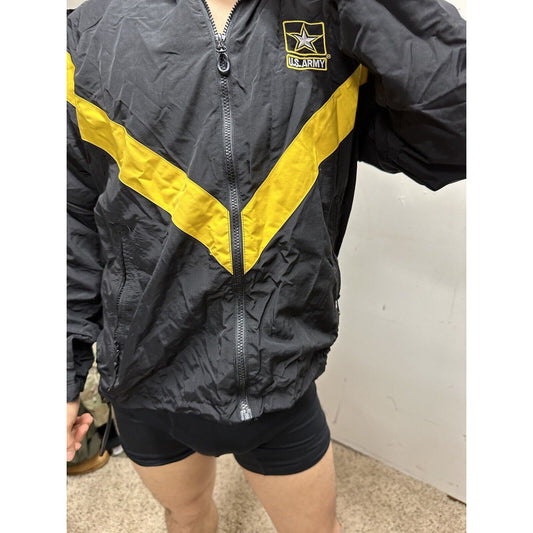Men’s Army Jacket Apfu Small Regular Black Uniform Pt