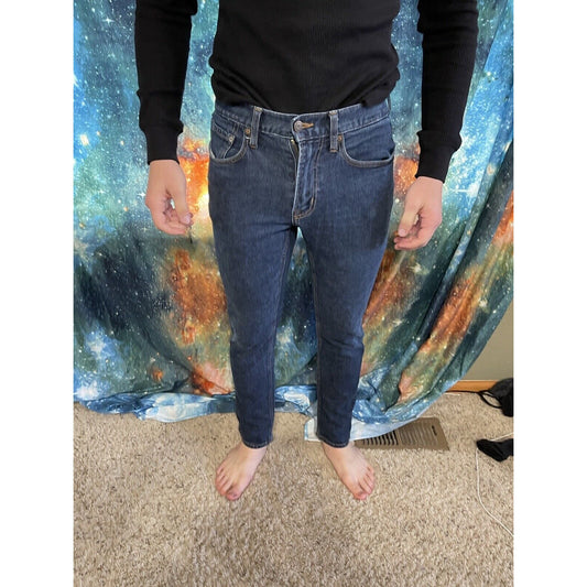 Men’s Old Navy Slim dark blue built in flex jeans 30 x 30