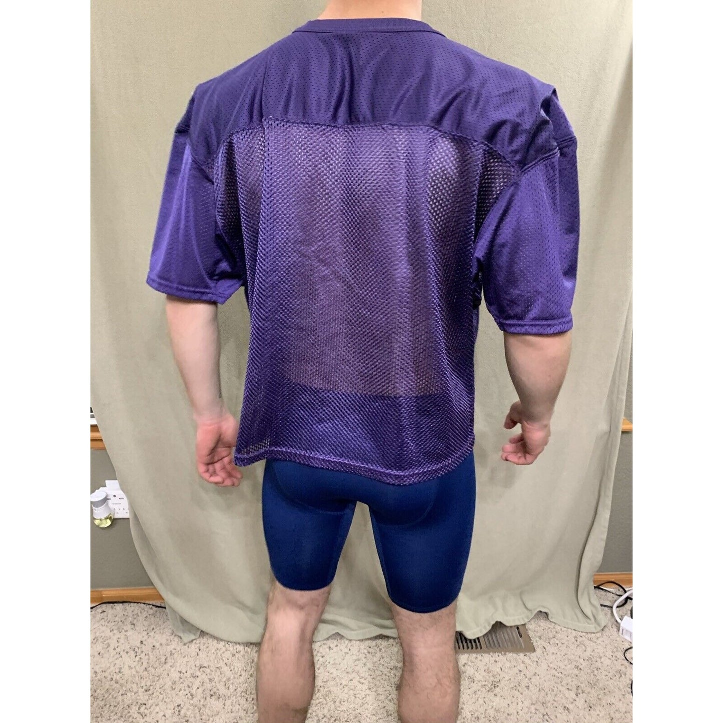 Men’s Large/XL Purple Football Practice Jersey