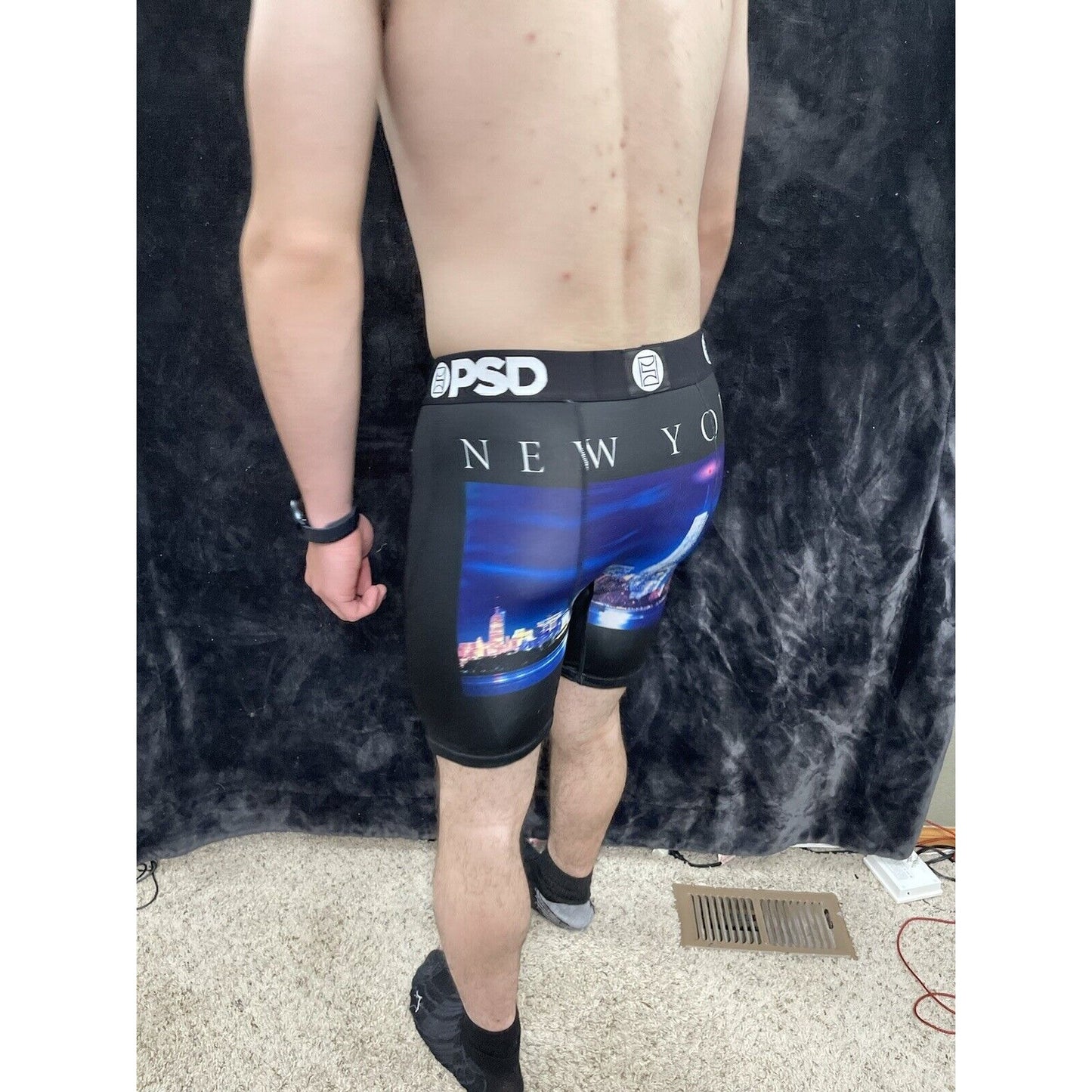 Men’s Large PSD New York Boxer Brief Statue of Liberty Freedom Tower