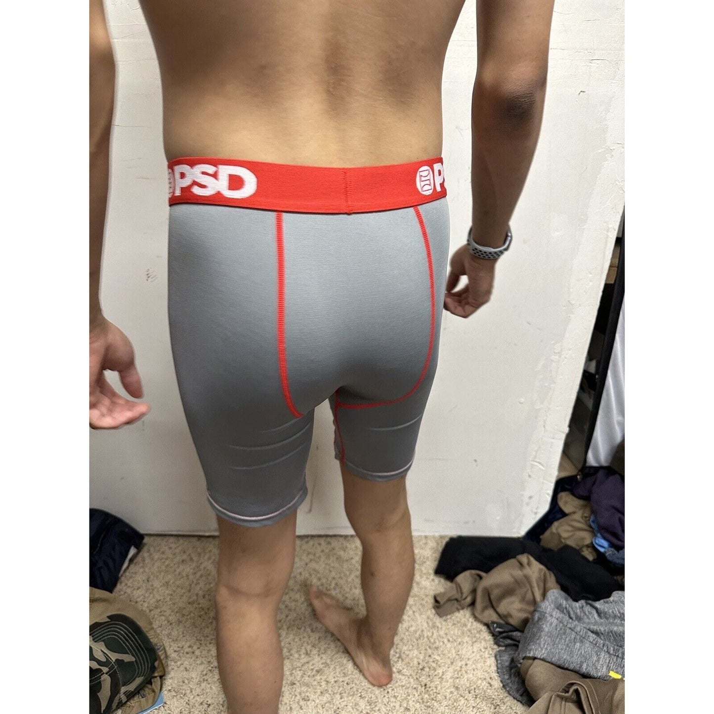 Men’s PSD Medium Gray Boxer Briefs