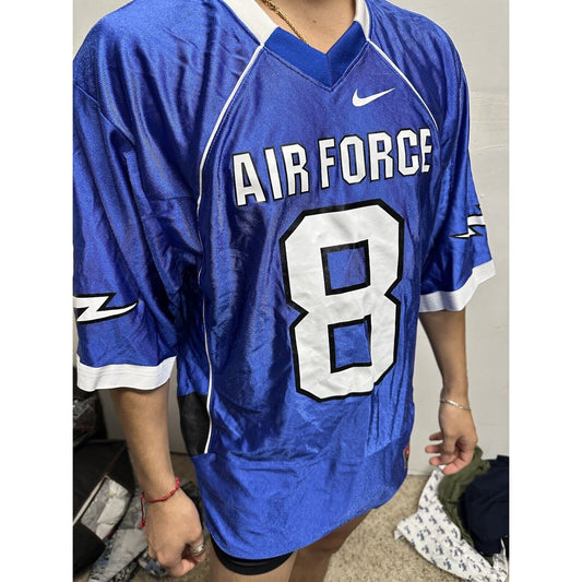 Men’s Air Force Falcons Team Nike Football Jersey Number 8 Medium