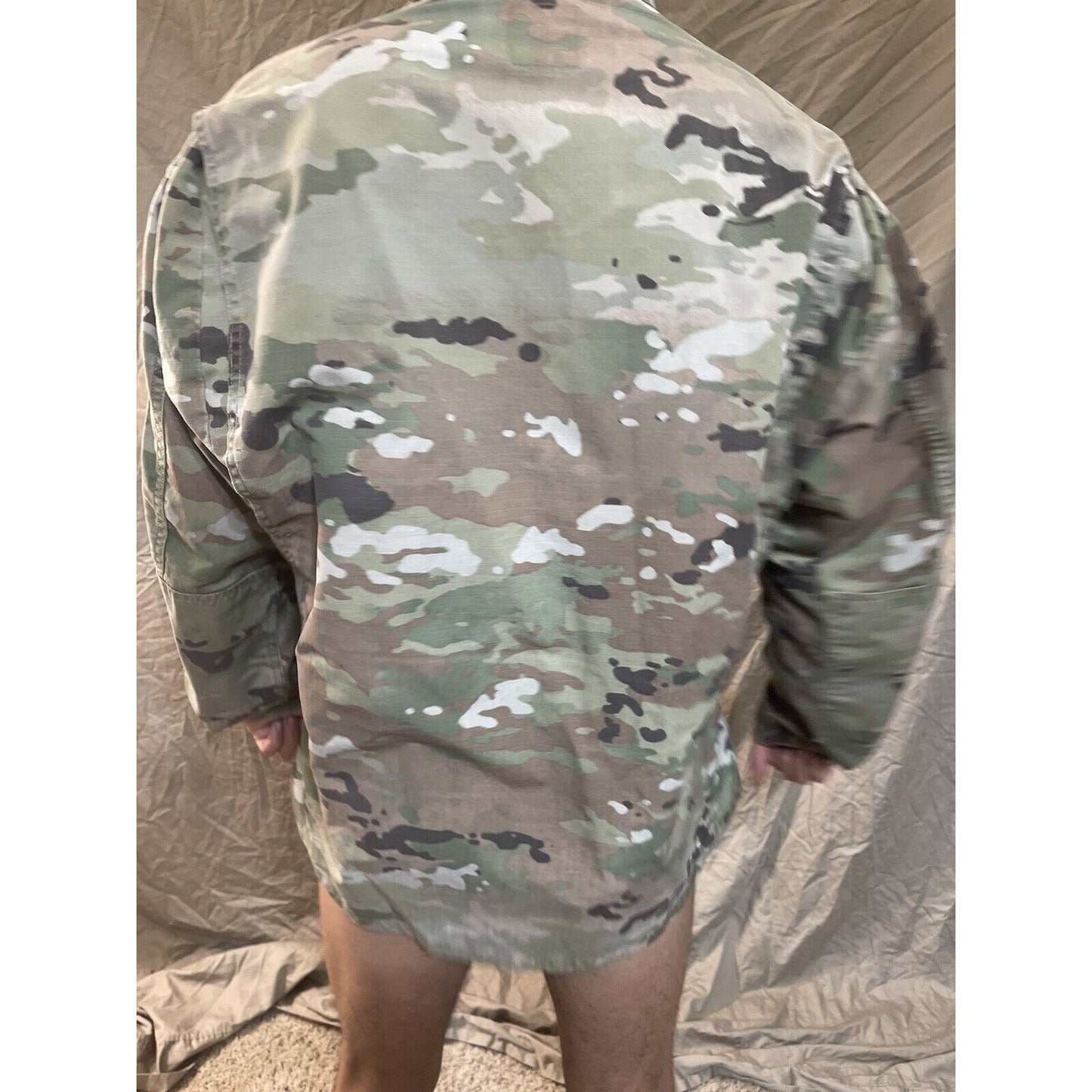 men’s ocp large regular top blouse coat army combat air force space force