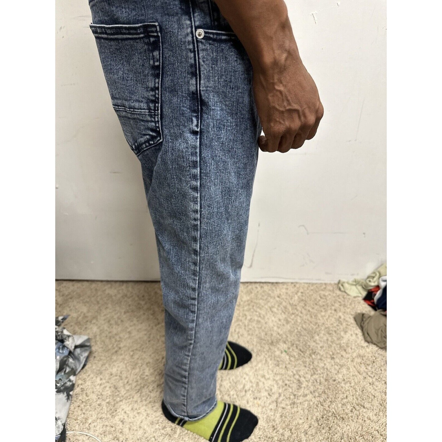 Men’s Blue Arizona Jeans 31x32 Straight Advanced Flex 360
