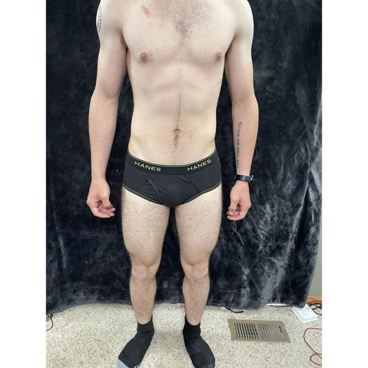 Men’s Comfort Cool Black Hanes Small Briefs