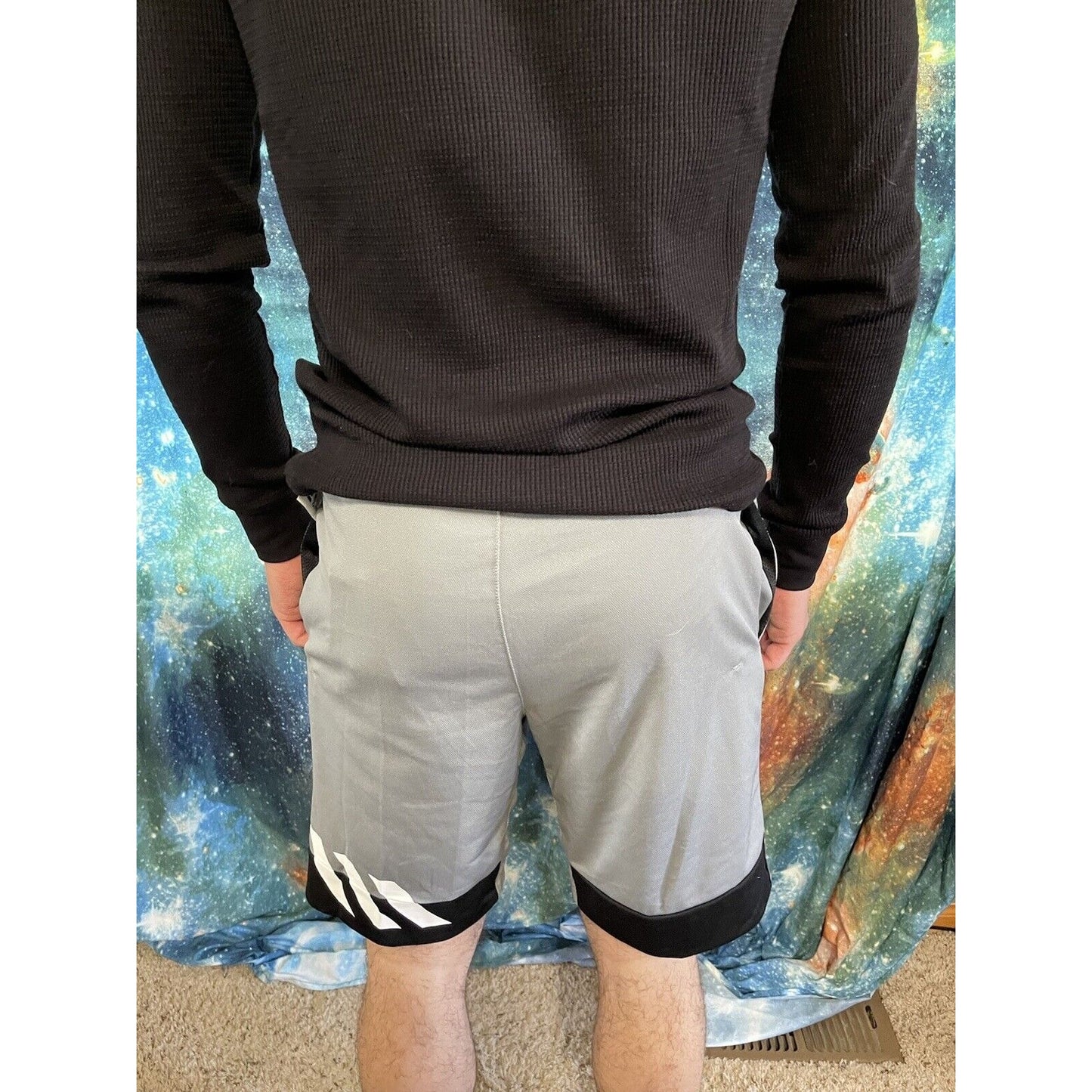 Men’s c365 basketball grey three small shorts Adidas