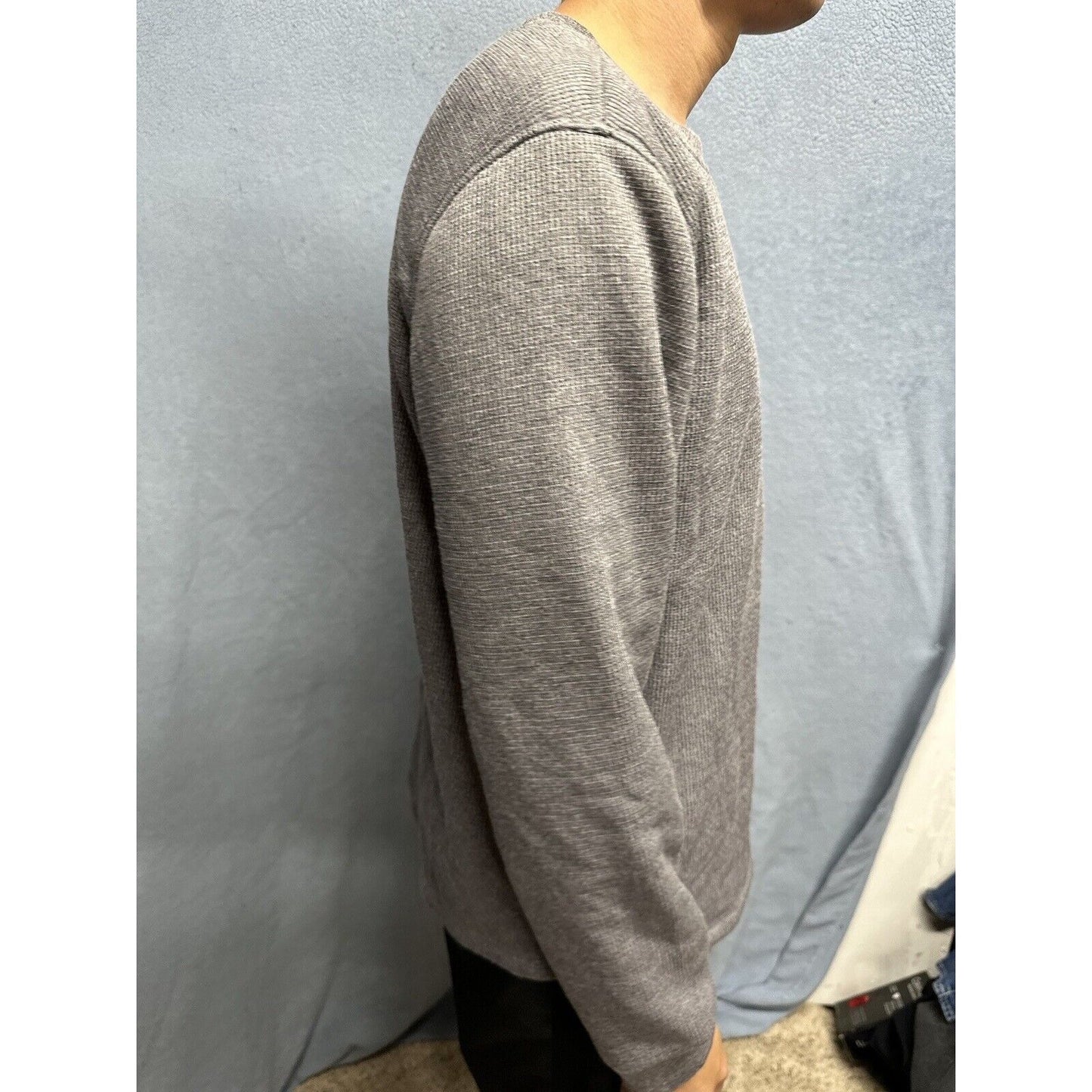 Men’s Pullover Gray B.C. Clothing Heritage Sweater Large