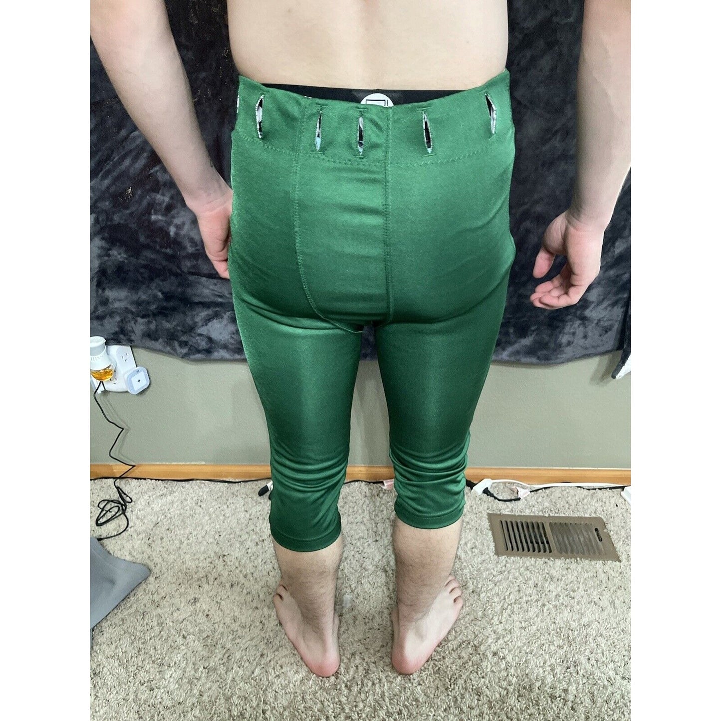 Men’s Champro Green Football Pants Adult Small