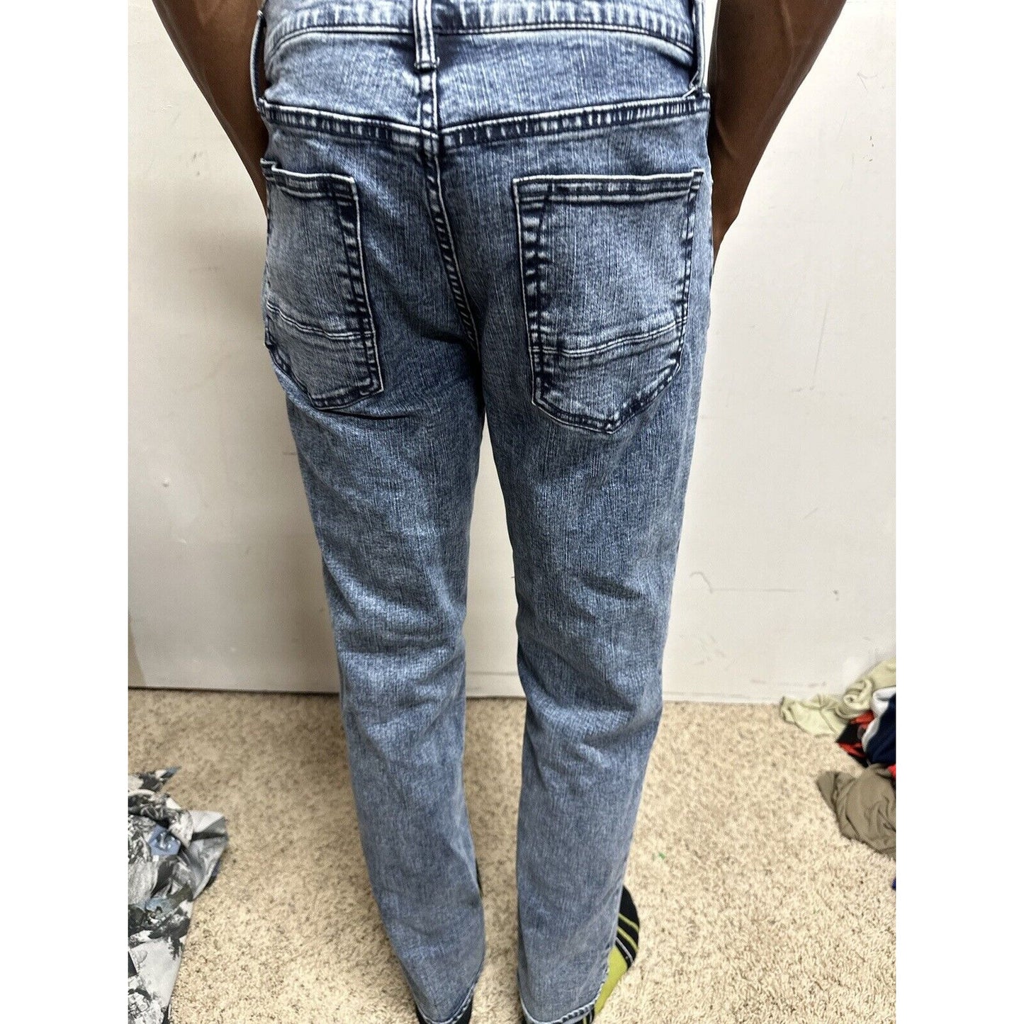 Men’s Blue Arizona Jeans 31x32 Straight Advanced Flex 360