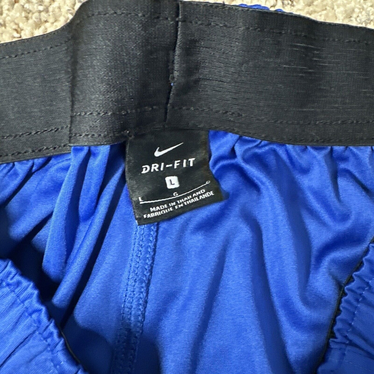 Men’s Blue Nike Dri Fit Large USAFA Air Force Academy Baseball Shorts