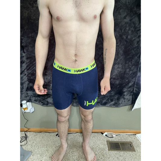 Men’s Medium Navy Blue Tony Hawk Compression Shorts