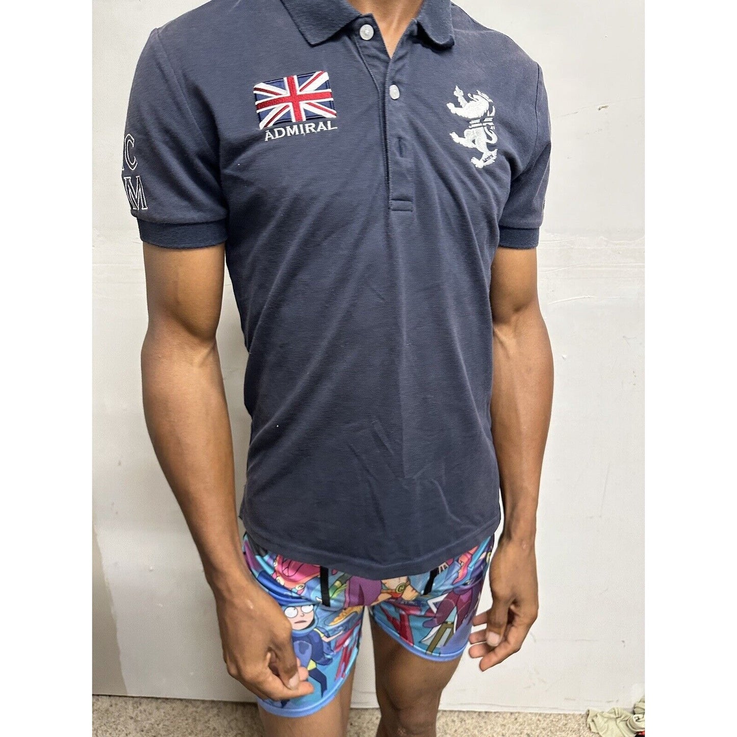 Men’s Dark Blue Admiral England 48 Nicole Club For Men Polo Shirt