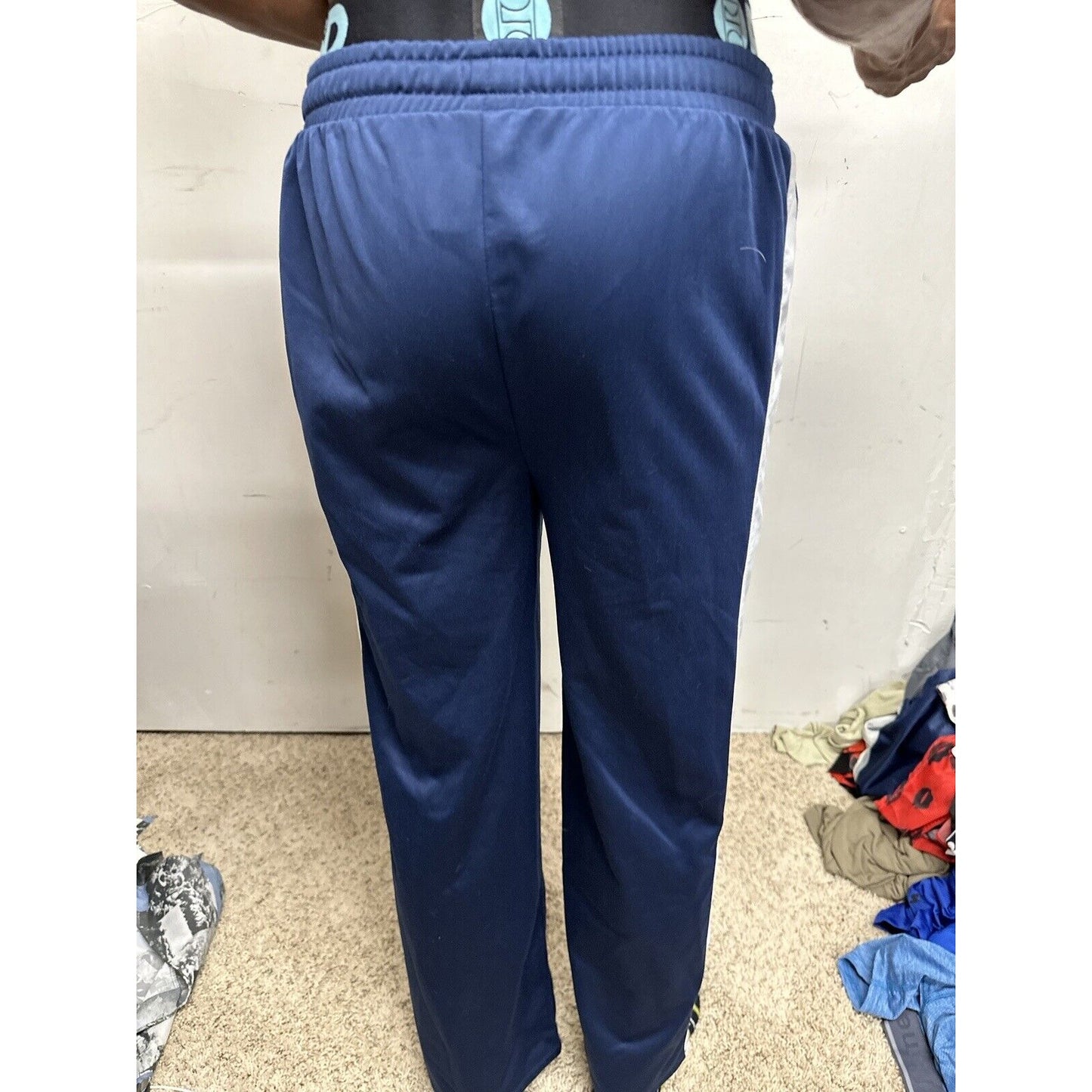 Men’s Blue Mighty Fine XS Nasa Sweat Pants