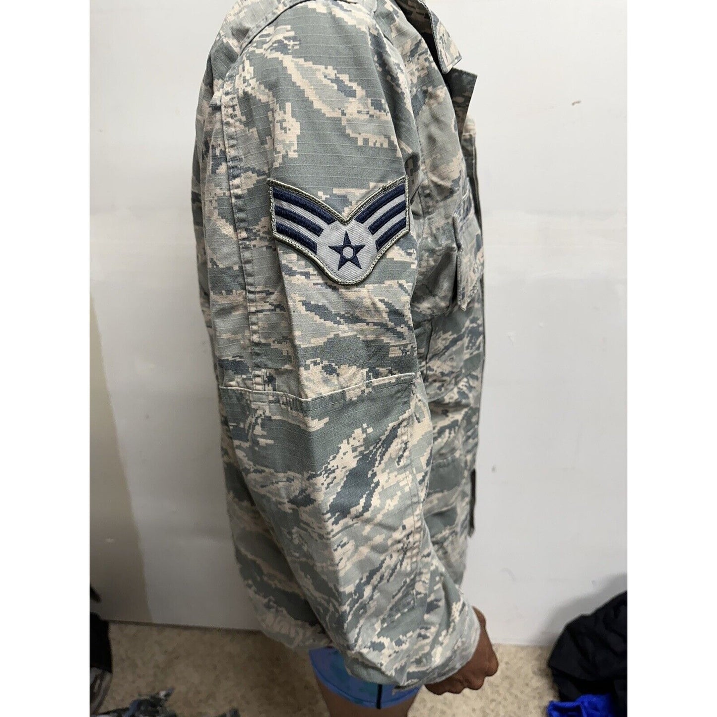 Men’s ABU Airman Battle Uniform USAF Top Blouse 38R Civil Air Patrol