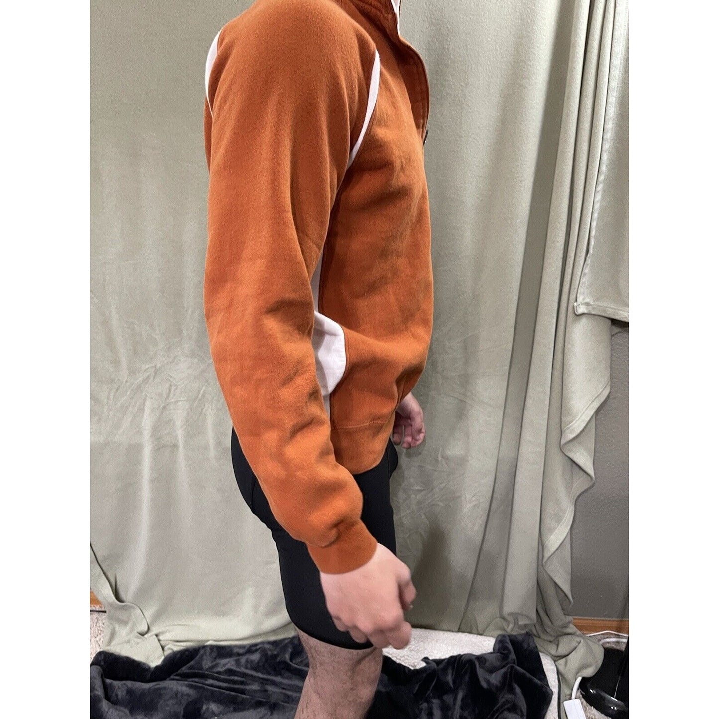 Russell Athletic Team Issue Small 1/4 Zip Harmony Longhorns