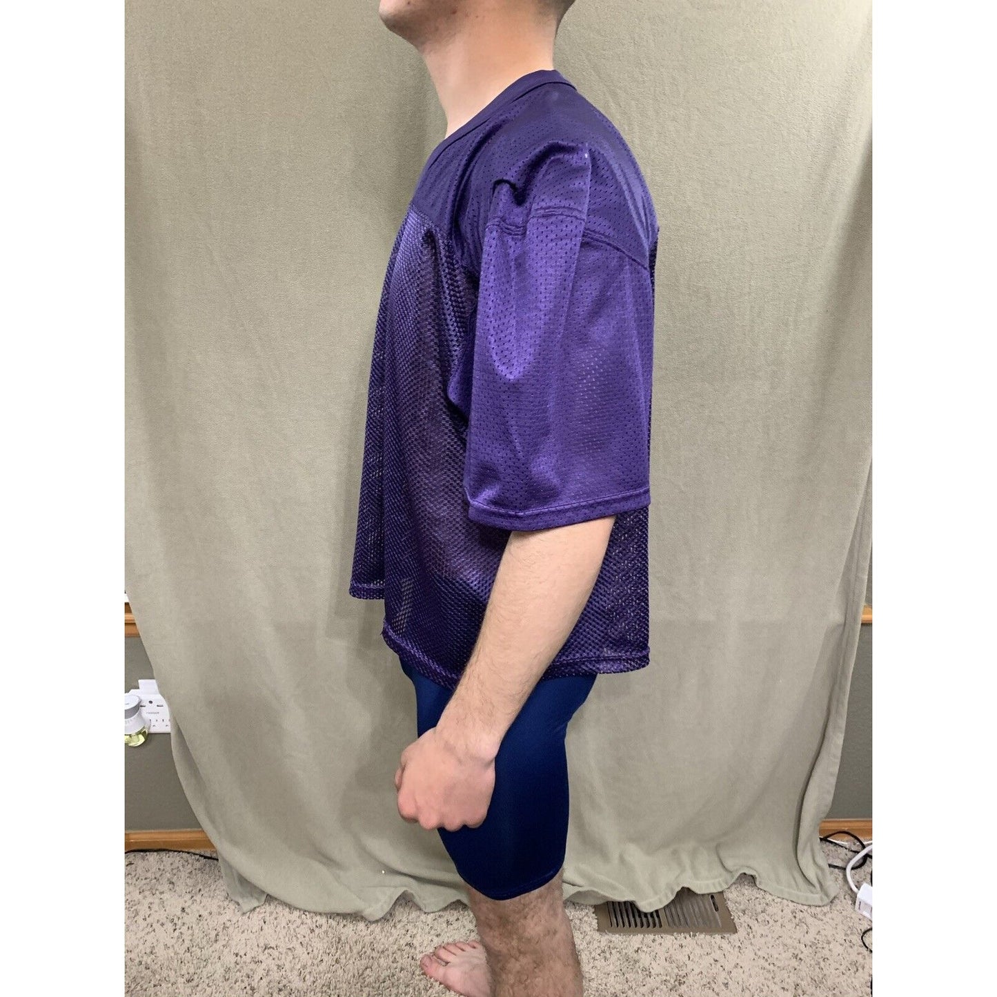 Men’s Large/XL Purple Football Practice Jersey