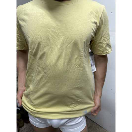 Russell Athletic Gold Medium Tshirt Short Sleeve Dri Power Odor Protection