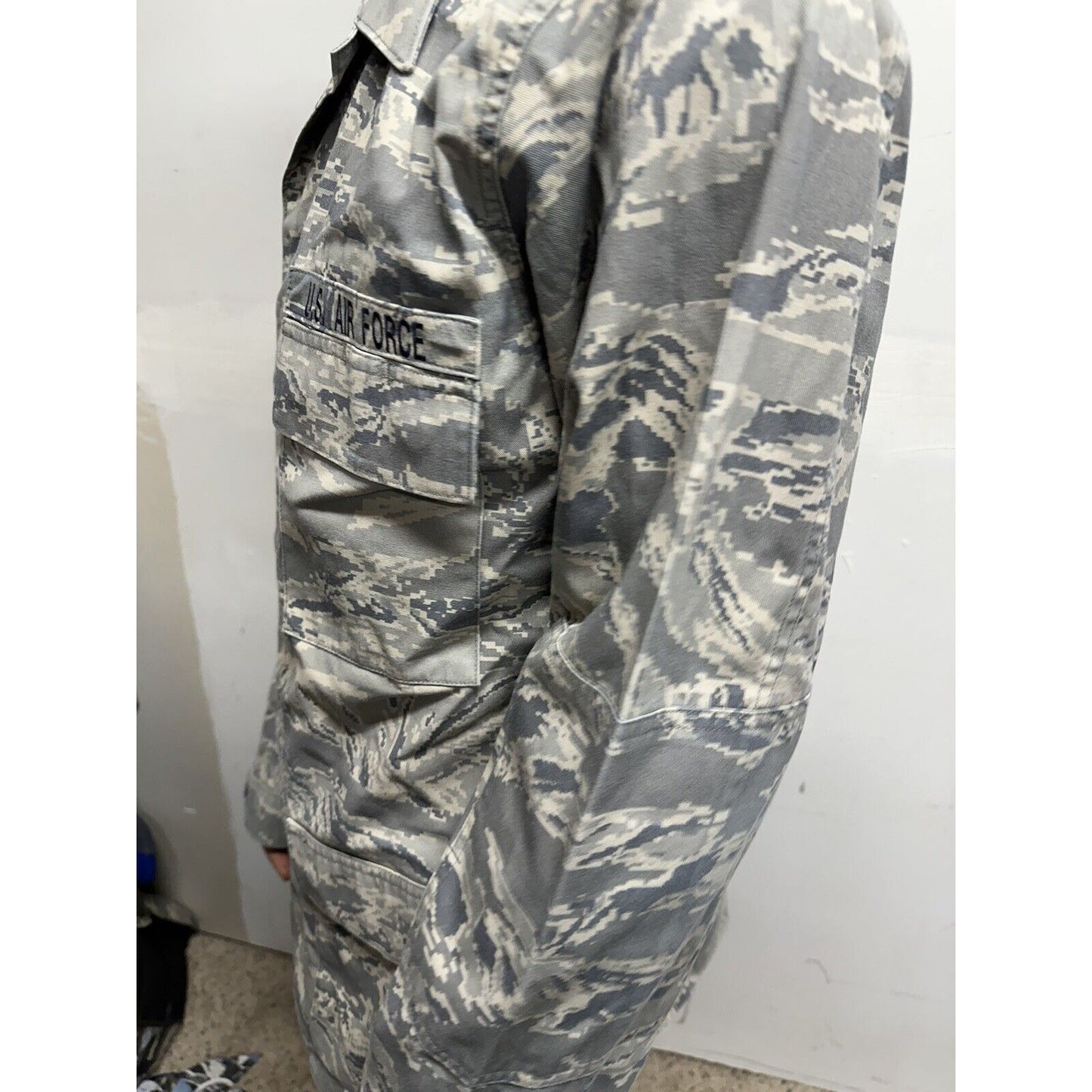 Men’s Civil Air Patrol USAF Abu Airman Battle Uniform Top Blouse Jacket 40XL