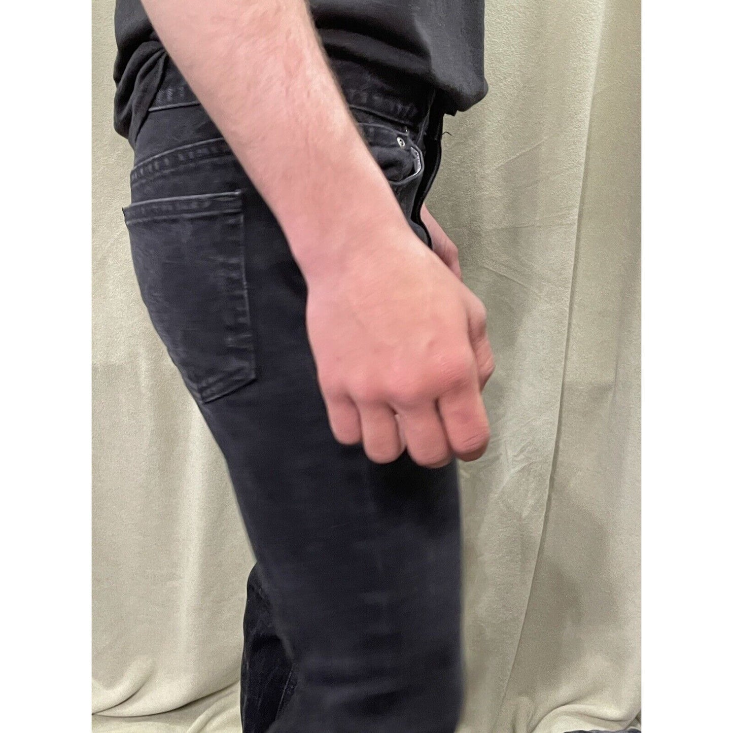 Men’s George Regular Fit Jeans Black 29X32