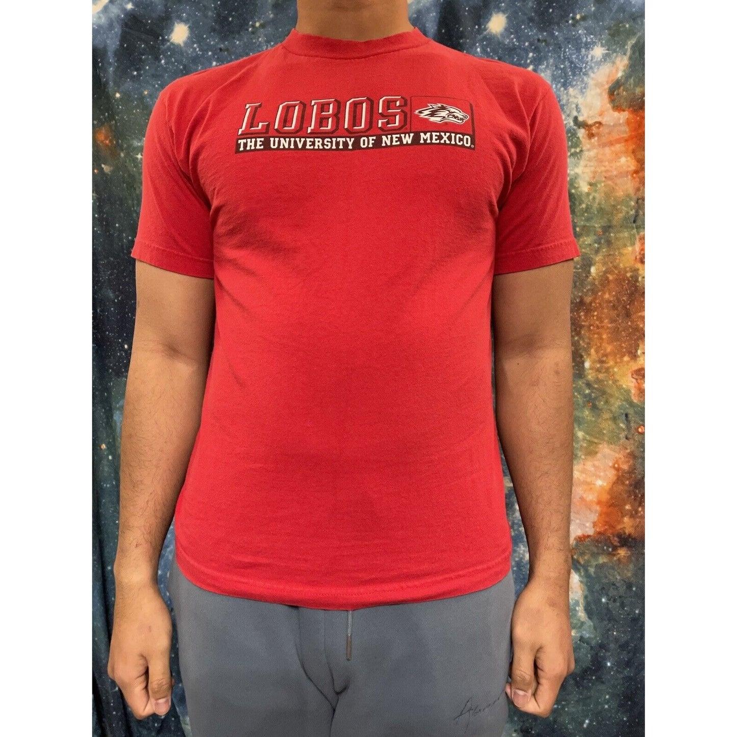 Men’s Medium TCX Apparel New Mexico Lobos Red T-shirt short sleeve