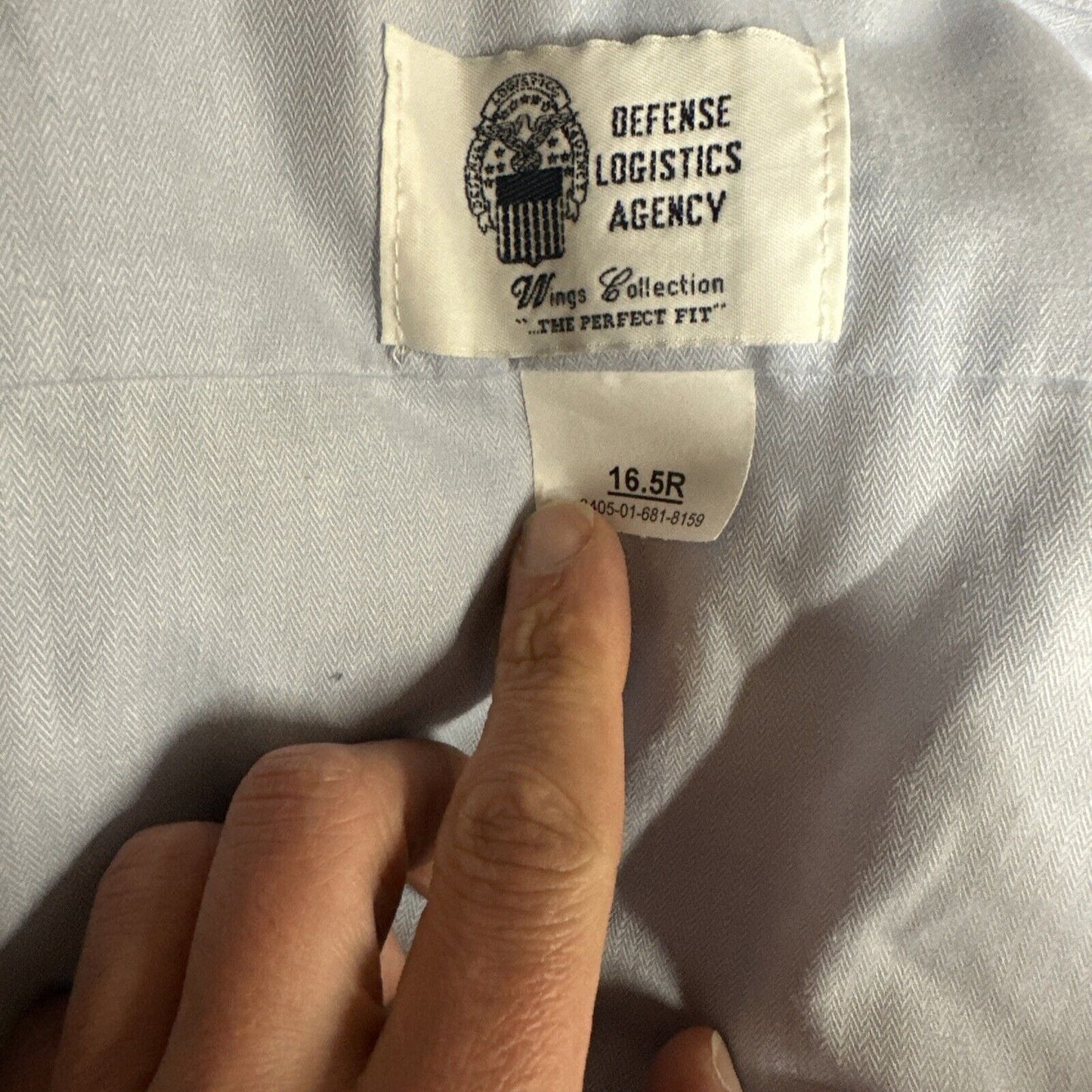Men’s Air Force Space Force Coast Guard Defense Logistics 16.5 R SSHIRT