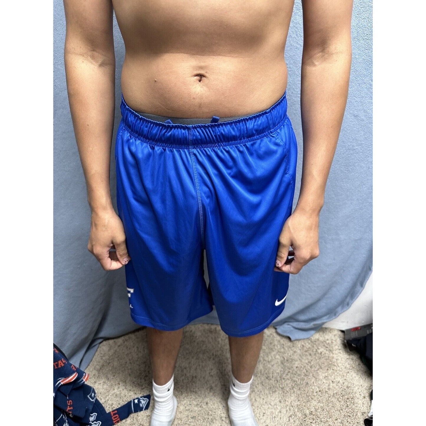Men’s Blue Nike Dri Fit Large USAFA Air Force Academy Baseball Shorts