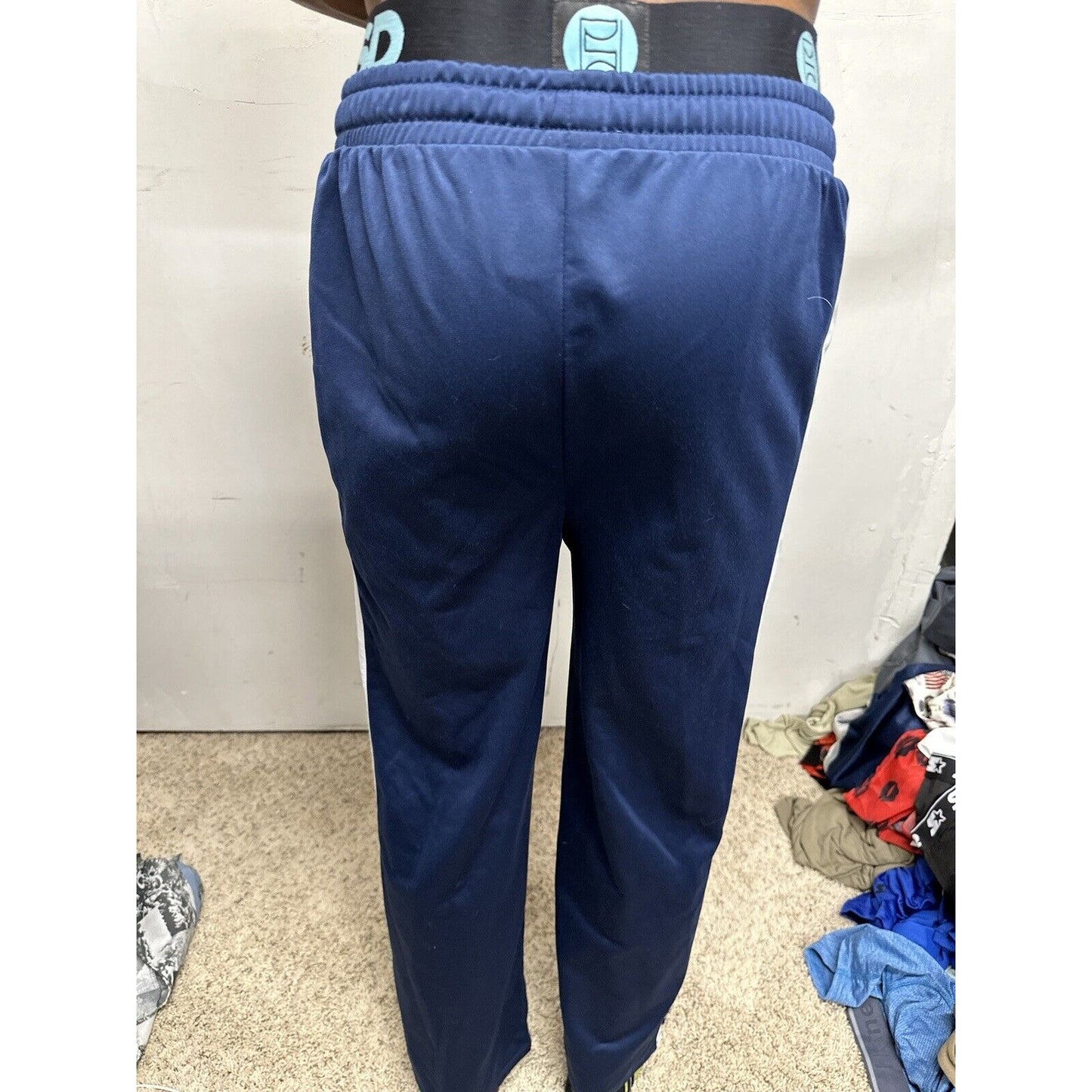 Men’s Blue Mighty Fine XS Nasa Sweat Pants
