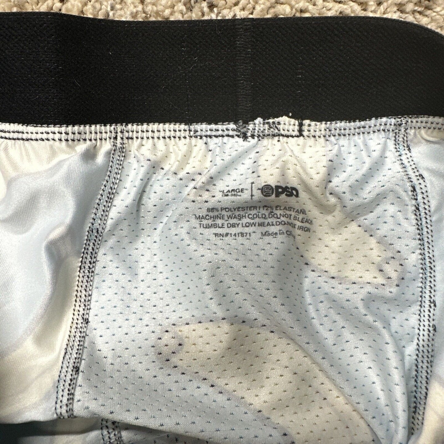 Men’s Psd Banana Boxer Briefs Large New And Unworn