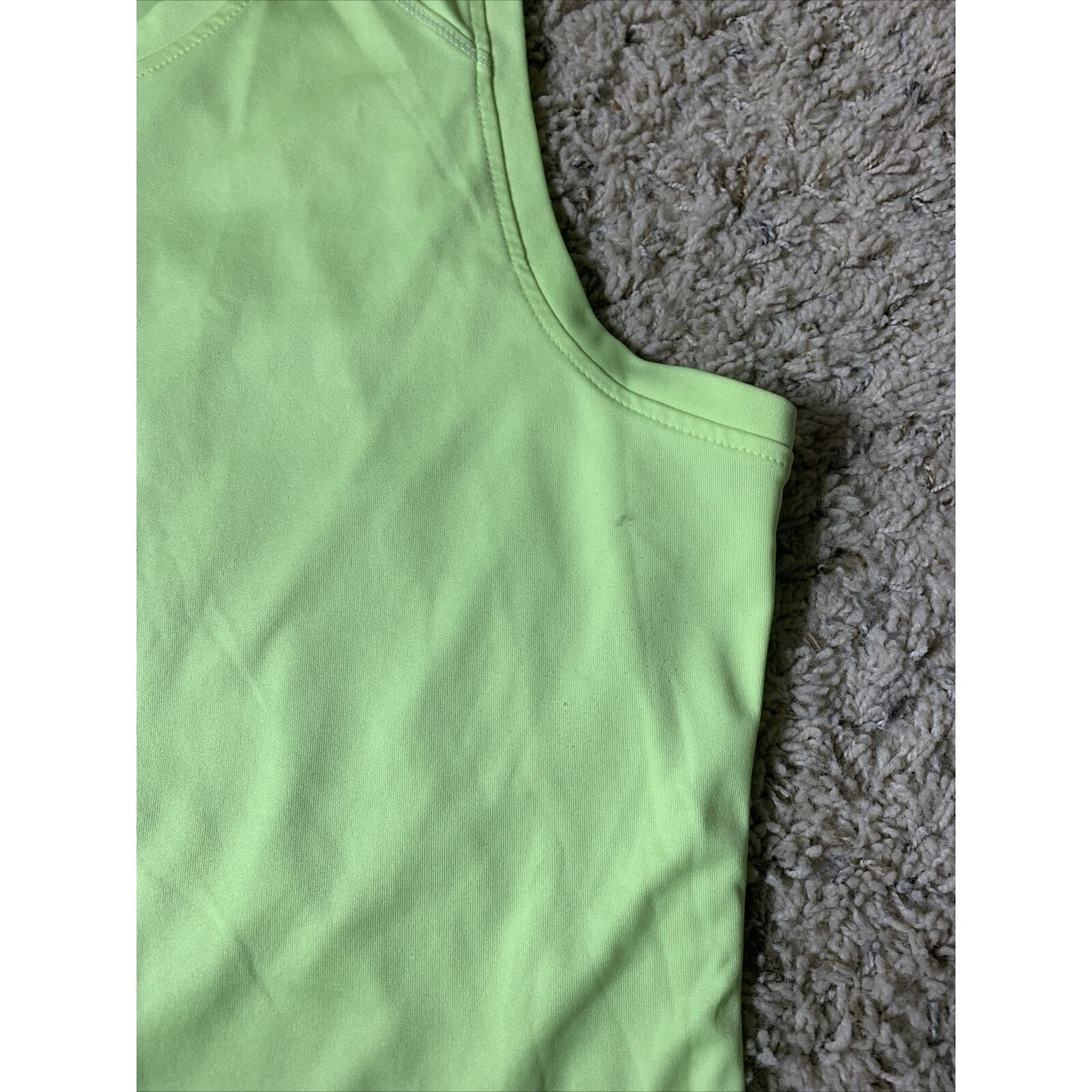 Champion Light Yellow Tank Top Singlet Running Workout Mens Activewear XL