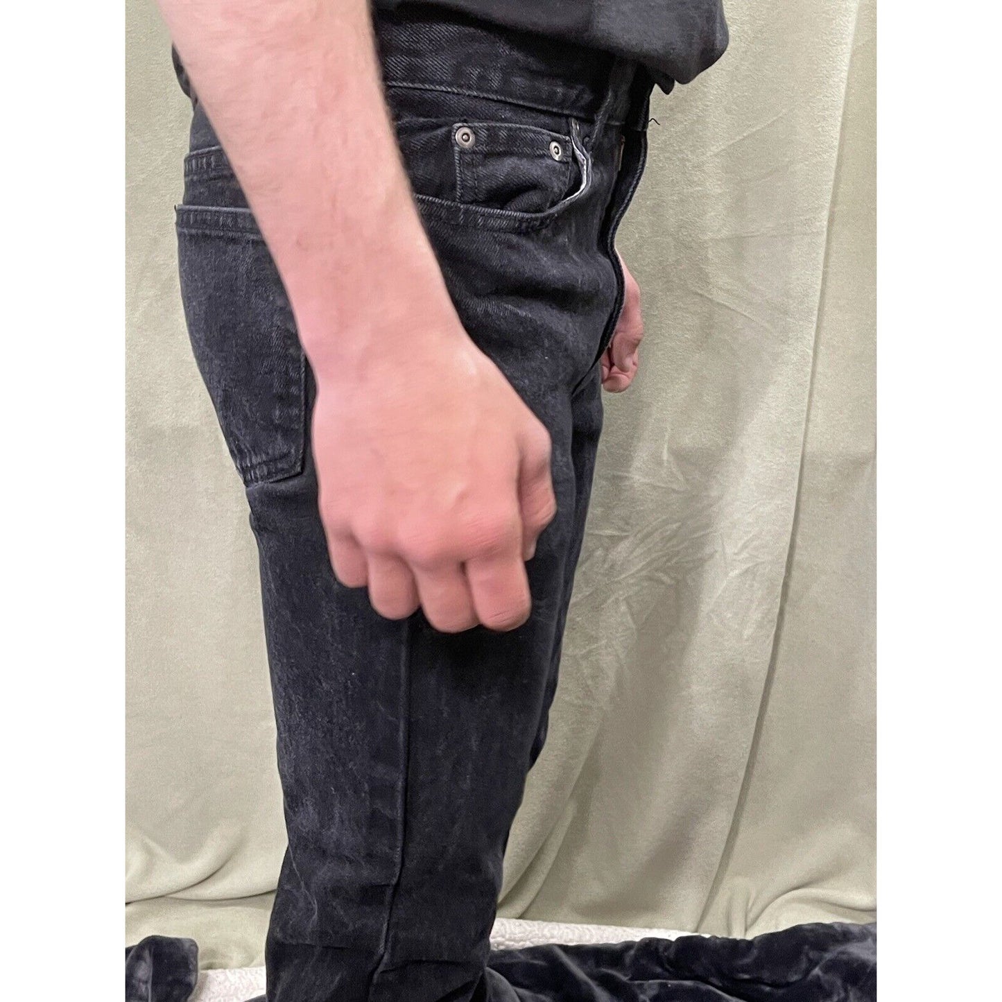 Men’s George Regular Fit Jeans Black 29X32