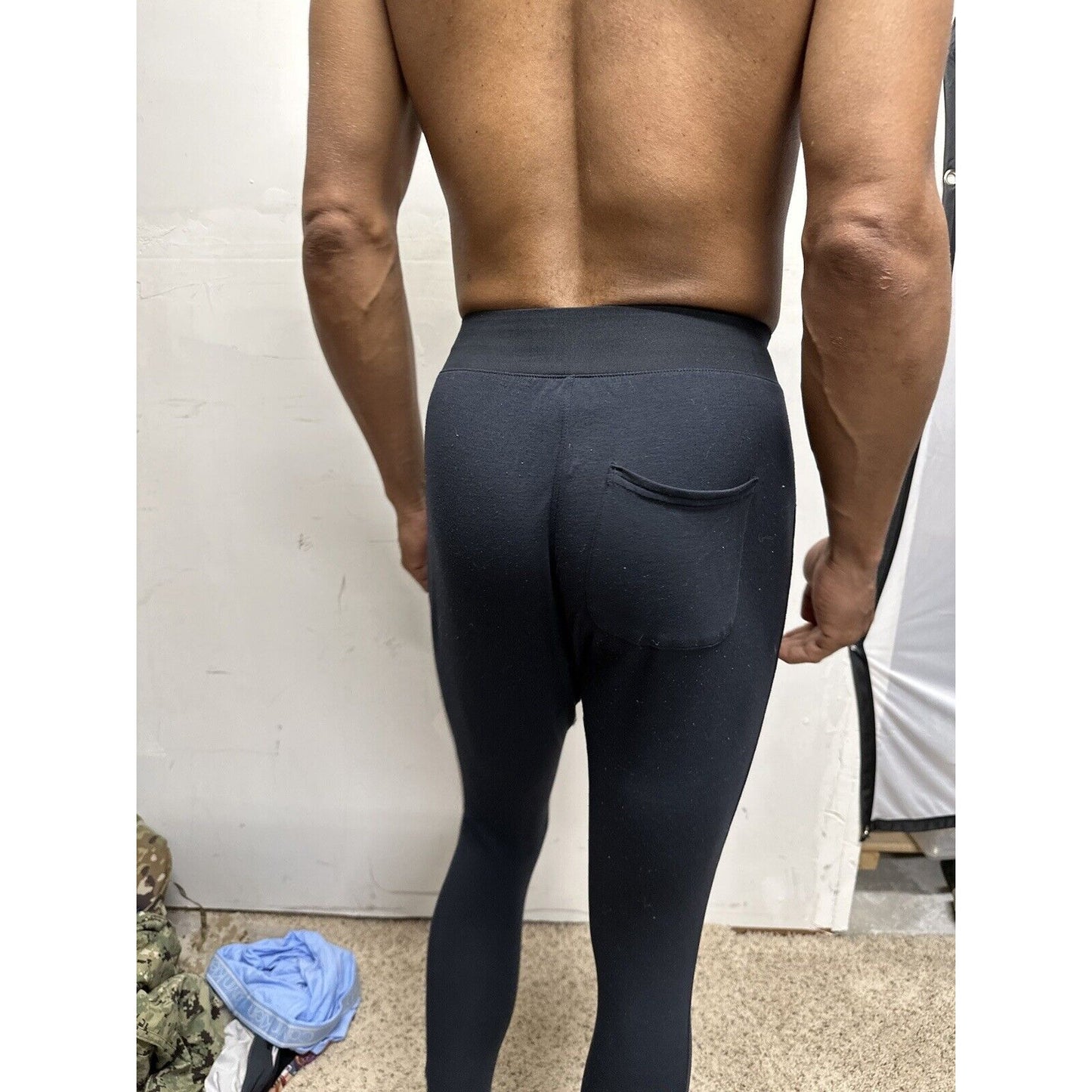 Men’s Black Leggings Under Armour Loose XS Pants Running