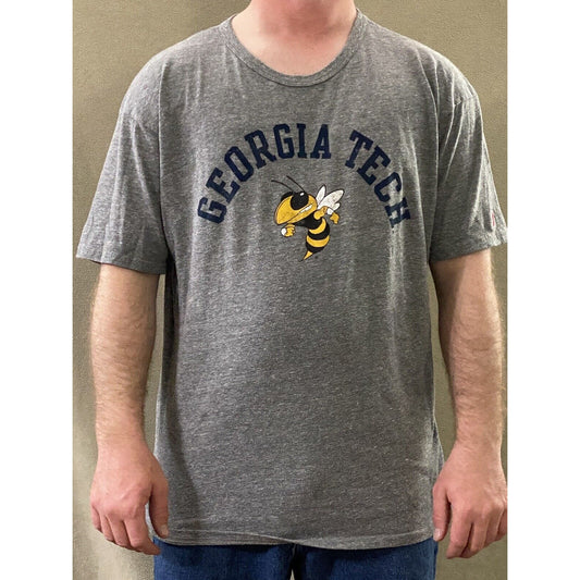 Georgia Tech Yellow Jackets League Men’s XXL Gray T-shirt