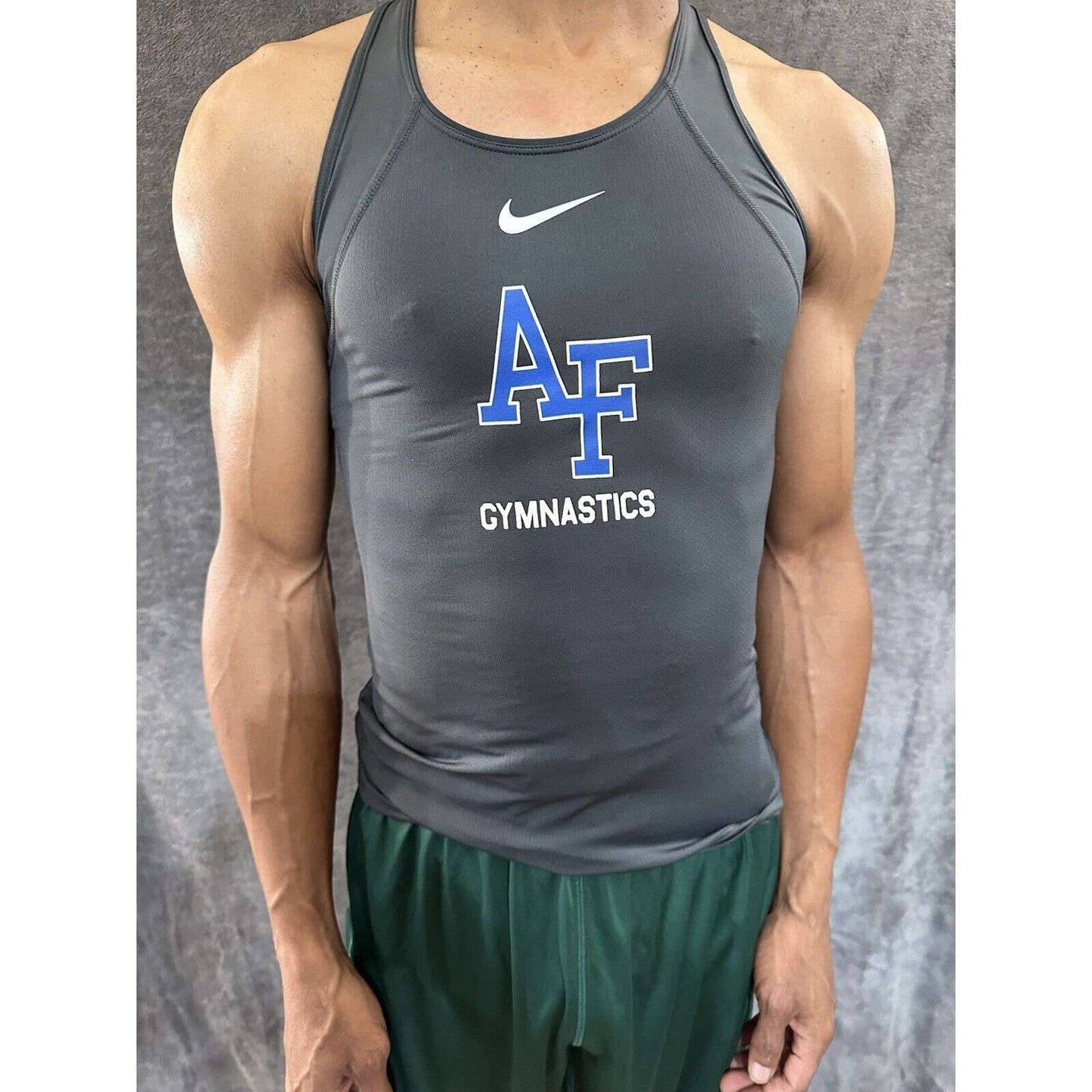 Men’s XS Air Force Academy Cadet Muscle Shirt Tank Uniform Top Gymnastics Nike