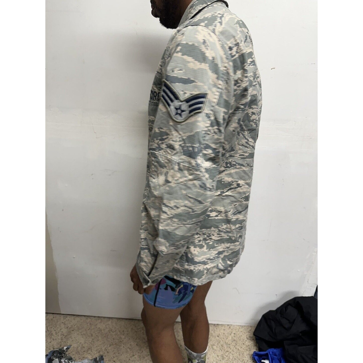 Men’s ABU Airman Battle Uniform USAF Top Blouse 38R Civil Air Patrol
