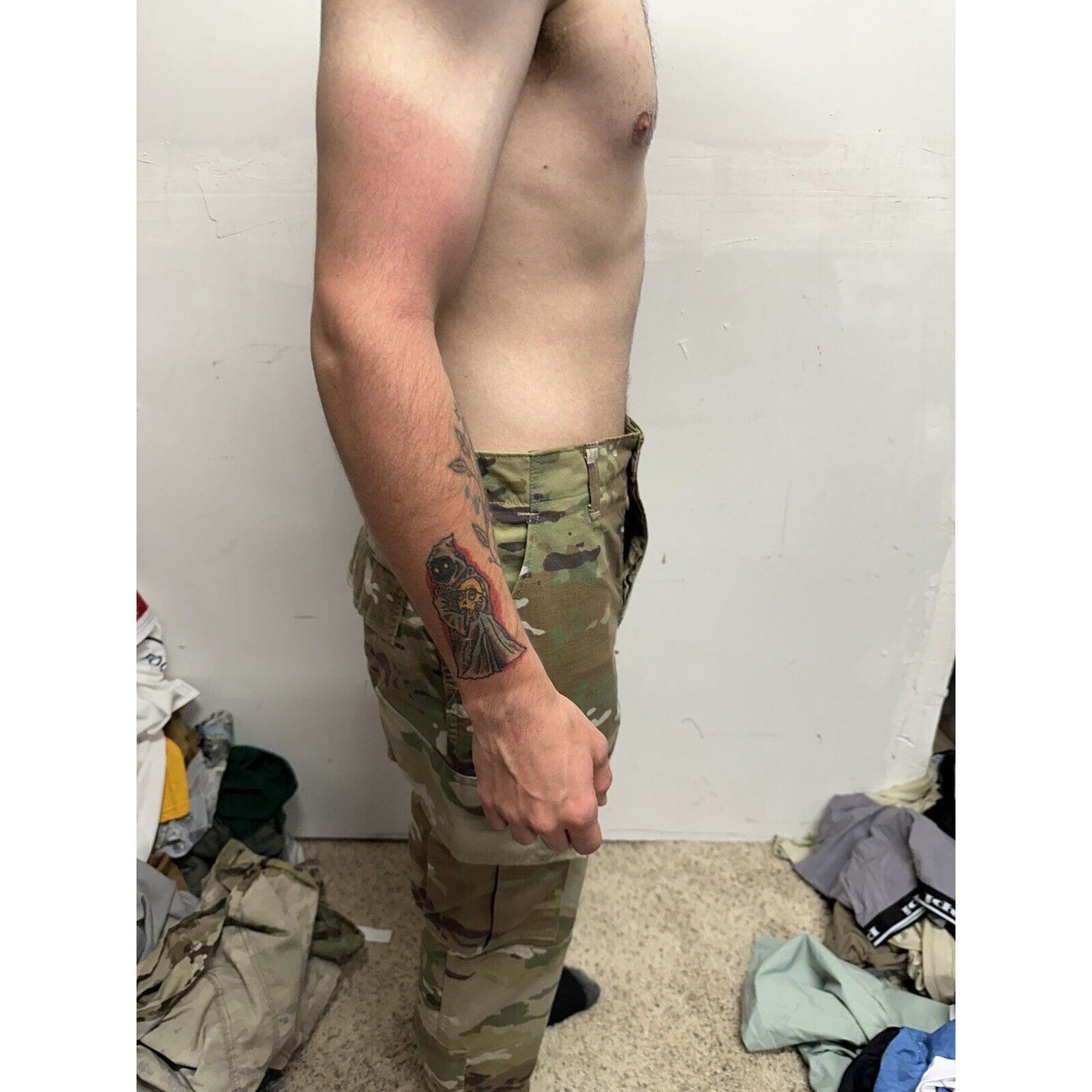 Men’s Ocp Army Uniform Bottoms Elastic Leg Opening Small Regular