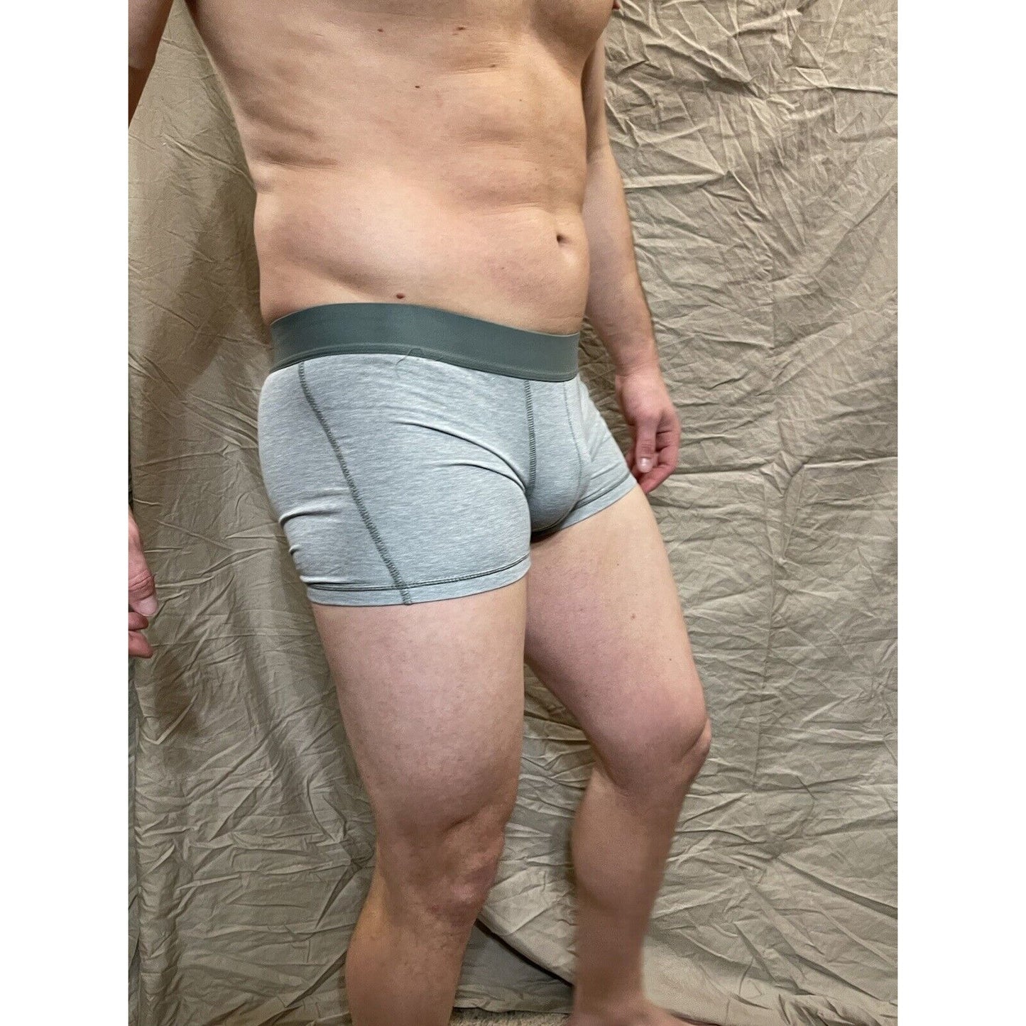 men's H&M green and gray compression shorts New And Never Worn Large