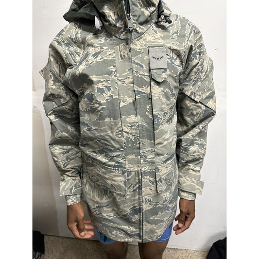 Men’s Small Short Abu Airman Battle Uniform Gore-Tex Jacket Parka Civil Air Patrol