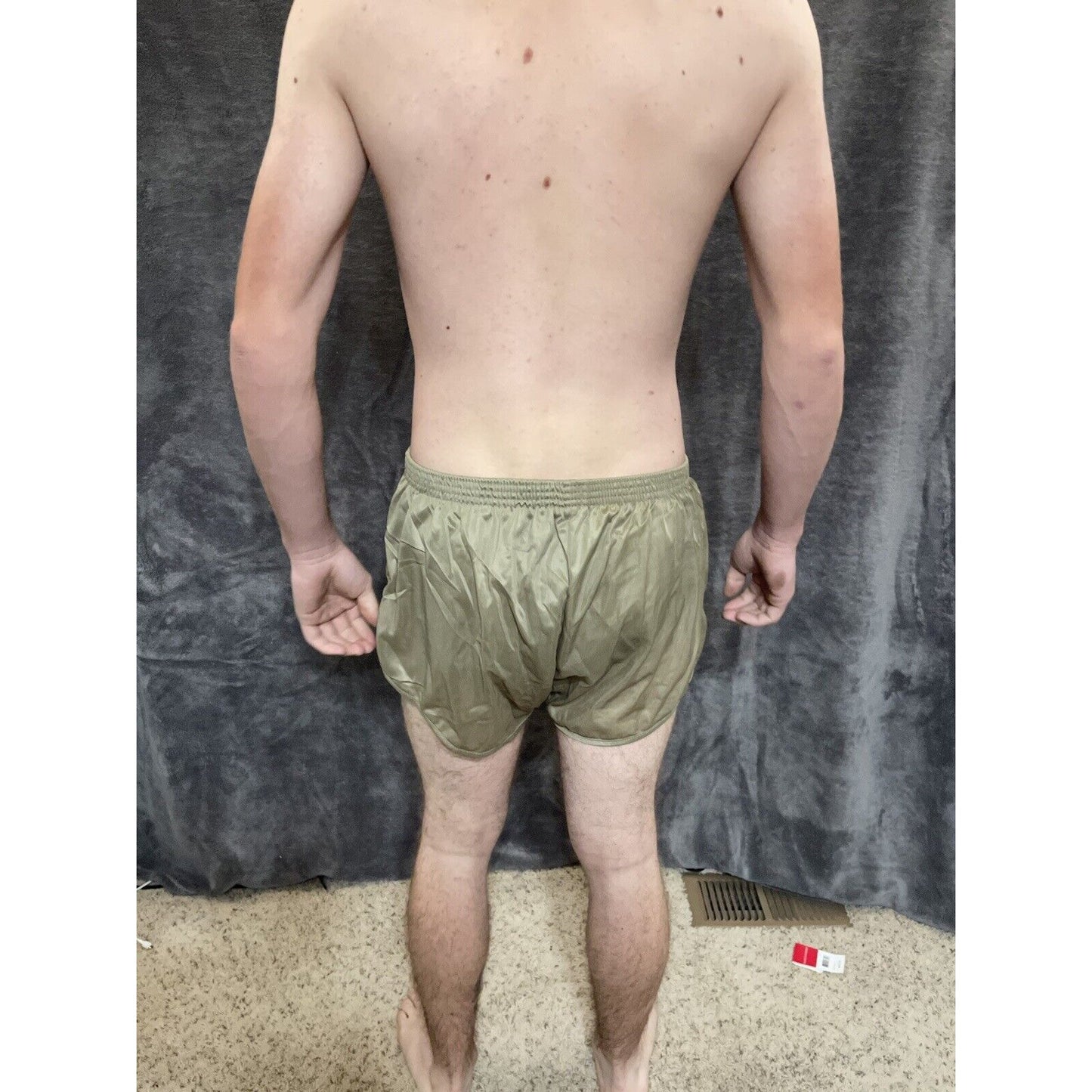 men's soffe ranger panties tan athletic Silkies shorts Large
