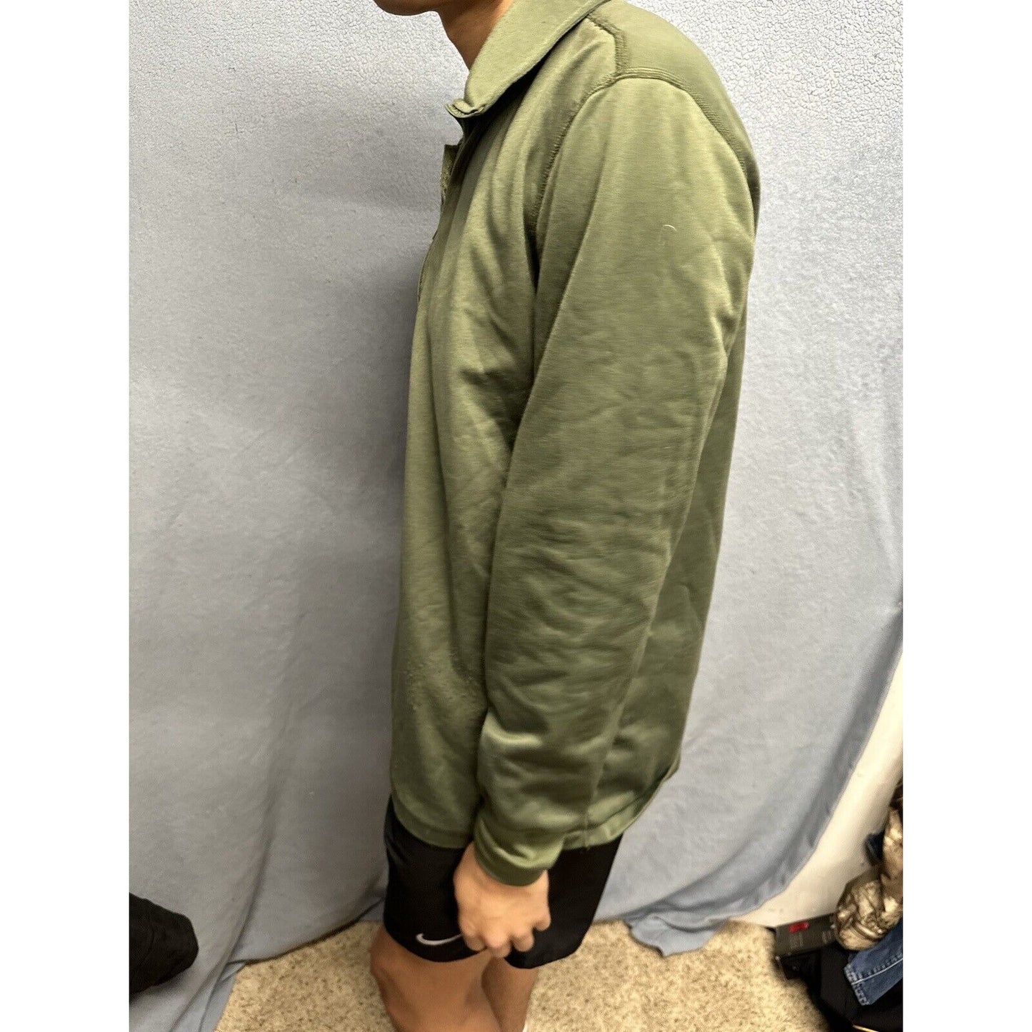 Men’s Military Army USAF Medium Green Sleeping Shirt Heat Retentive
