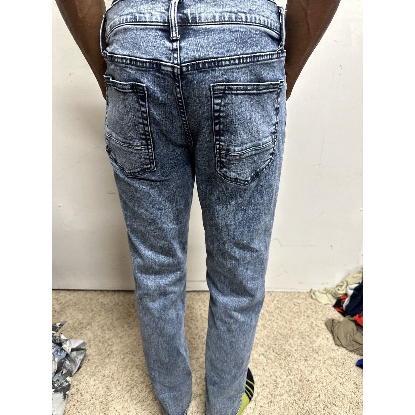 Men’s Blue Arizona Jeans 31x32 Straight Advanced Flex 360