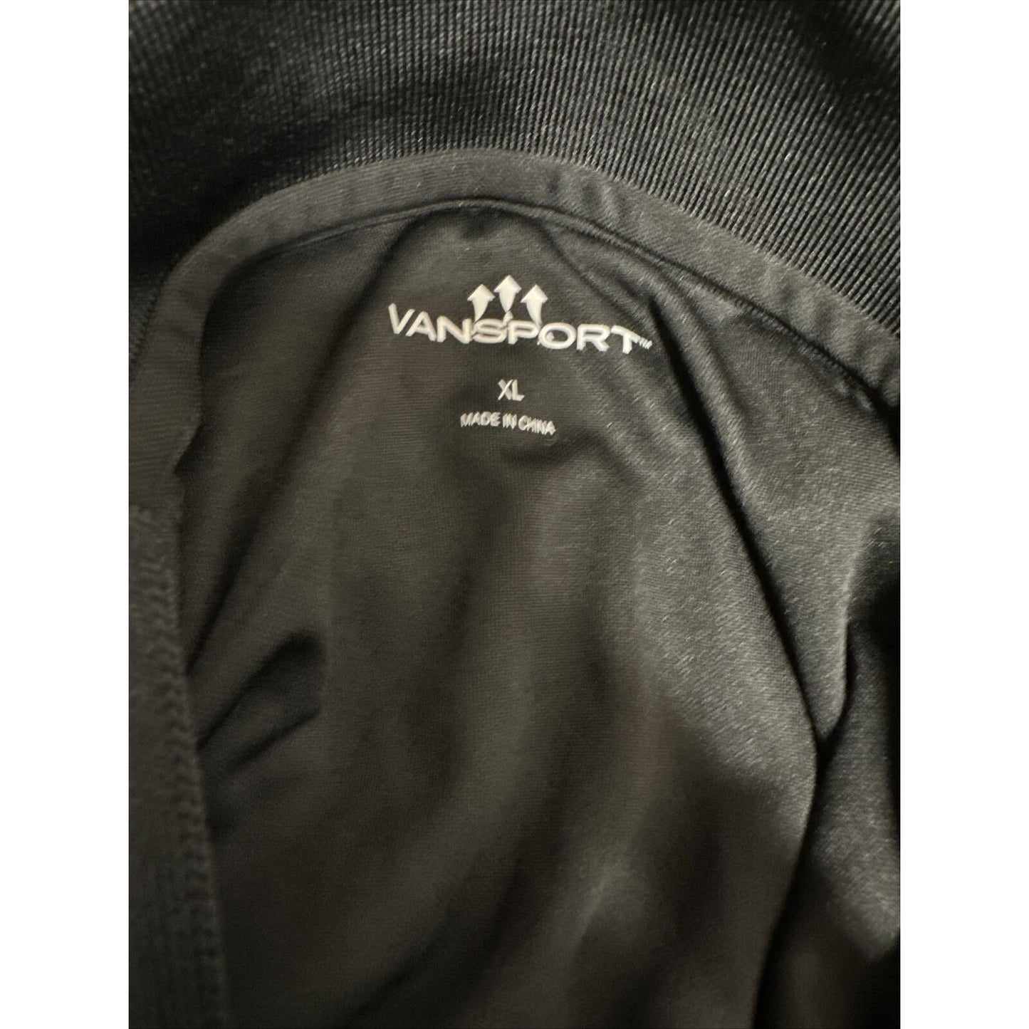 Men’s Vansport Xl Black Polo Shirt