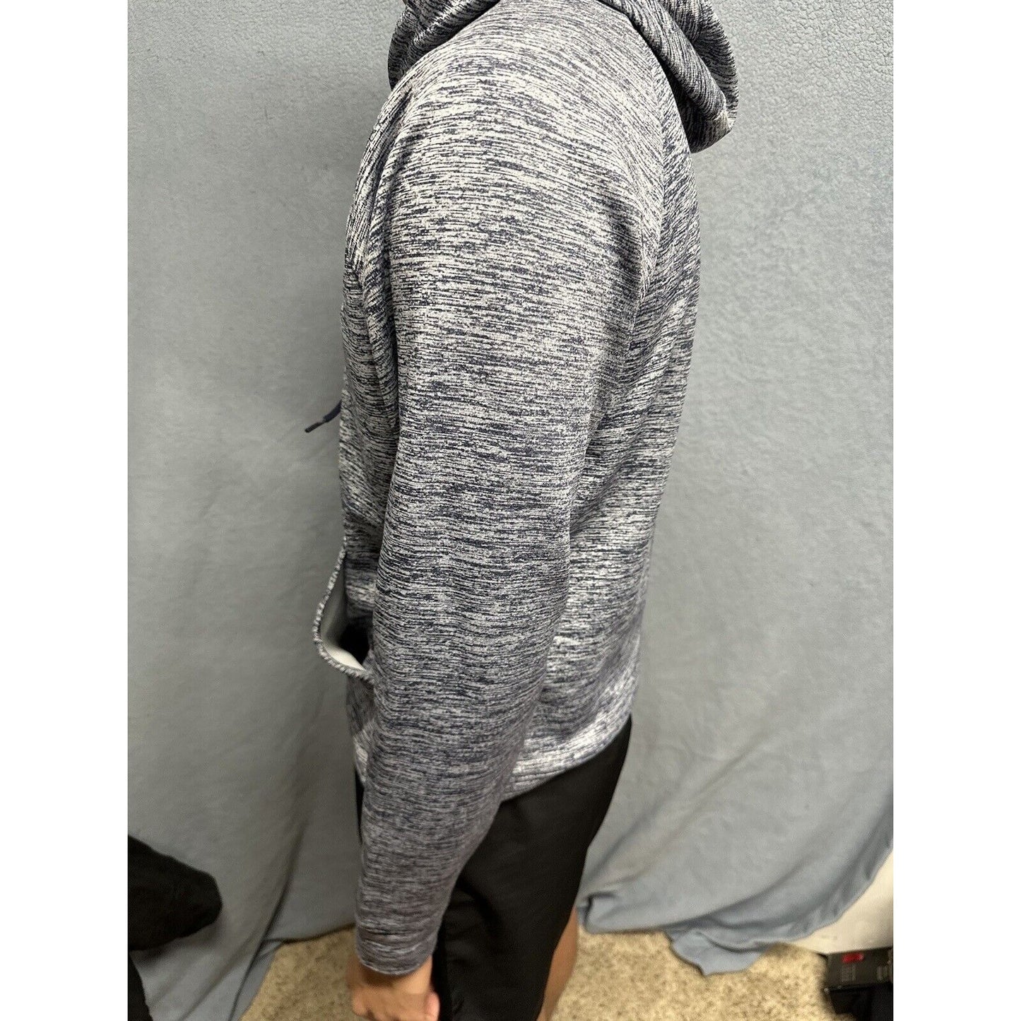 Men’s Blue And Gray Small Sport-tek Pine Creek High School Hockey Pullover Hoodi