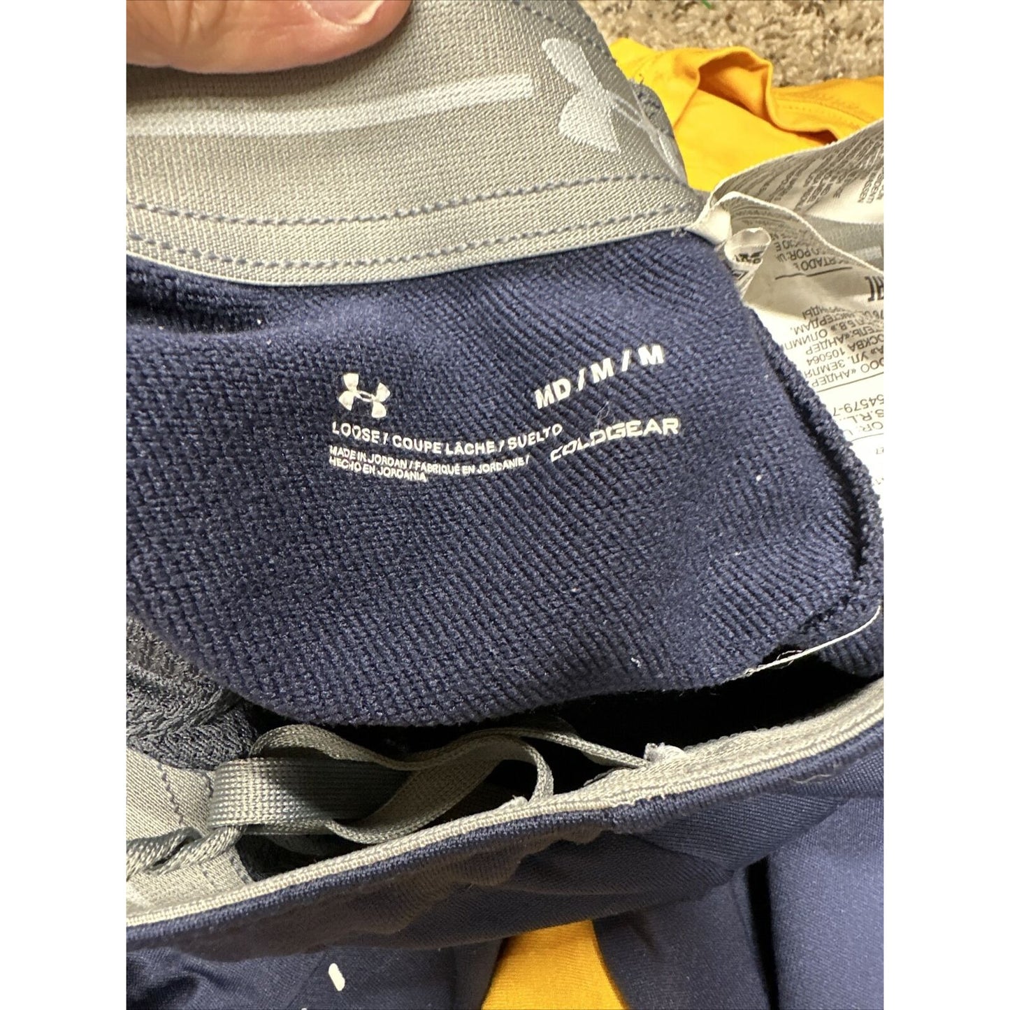 Men’s Medium Dark Blue Under Armour Sweat Pants Loose US Navy