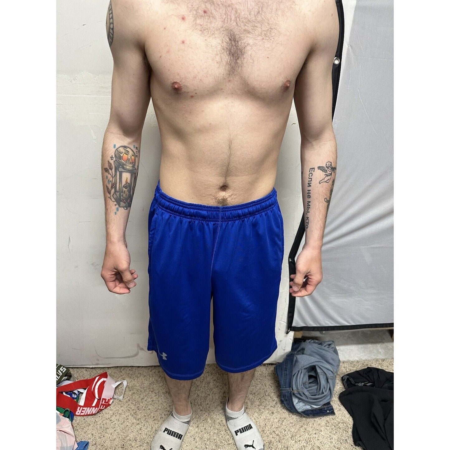 Men’s Medium Royal Blue Under Armour Athletic Shorts