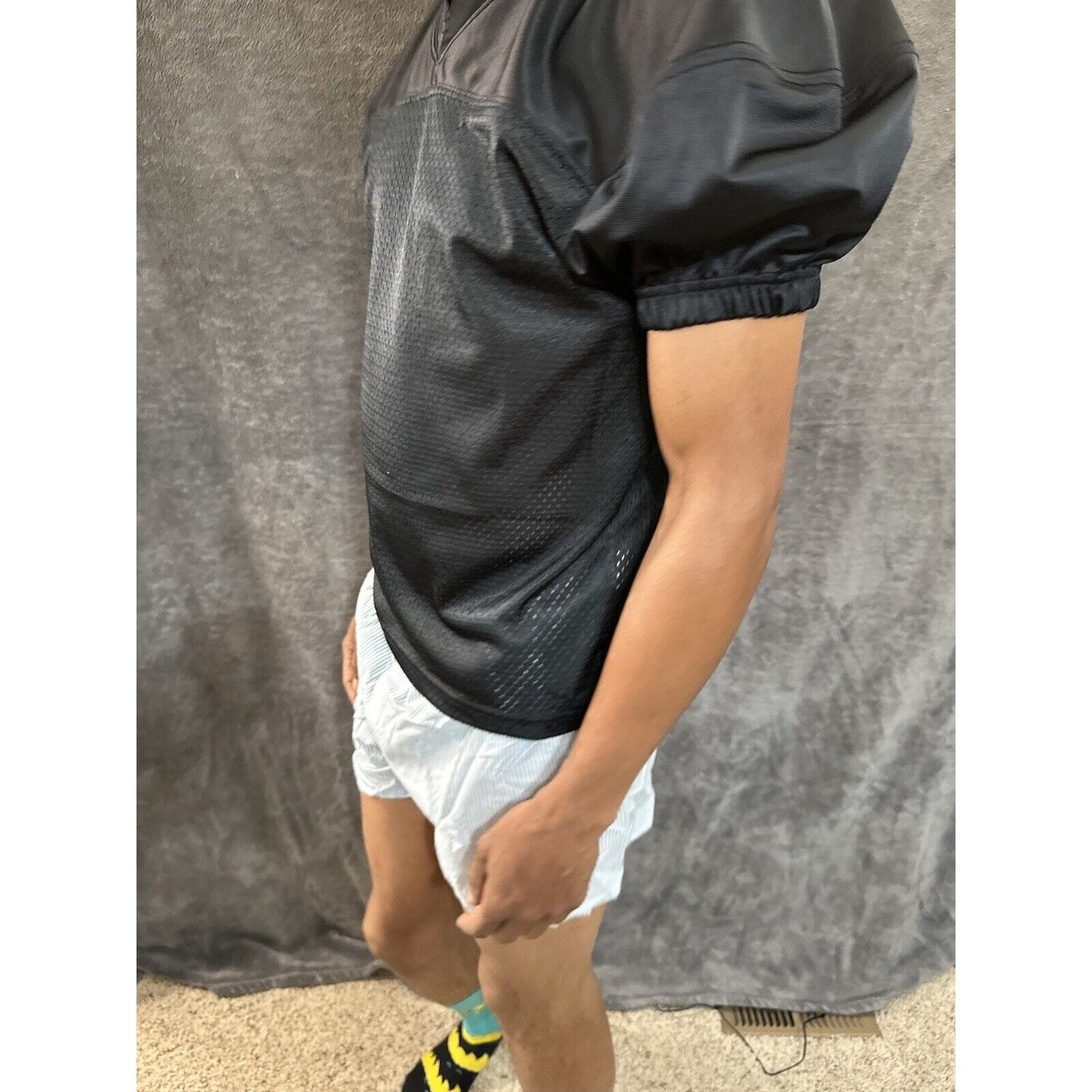 Men’s Black Football Jersey Champro Medium