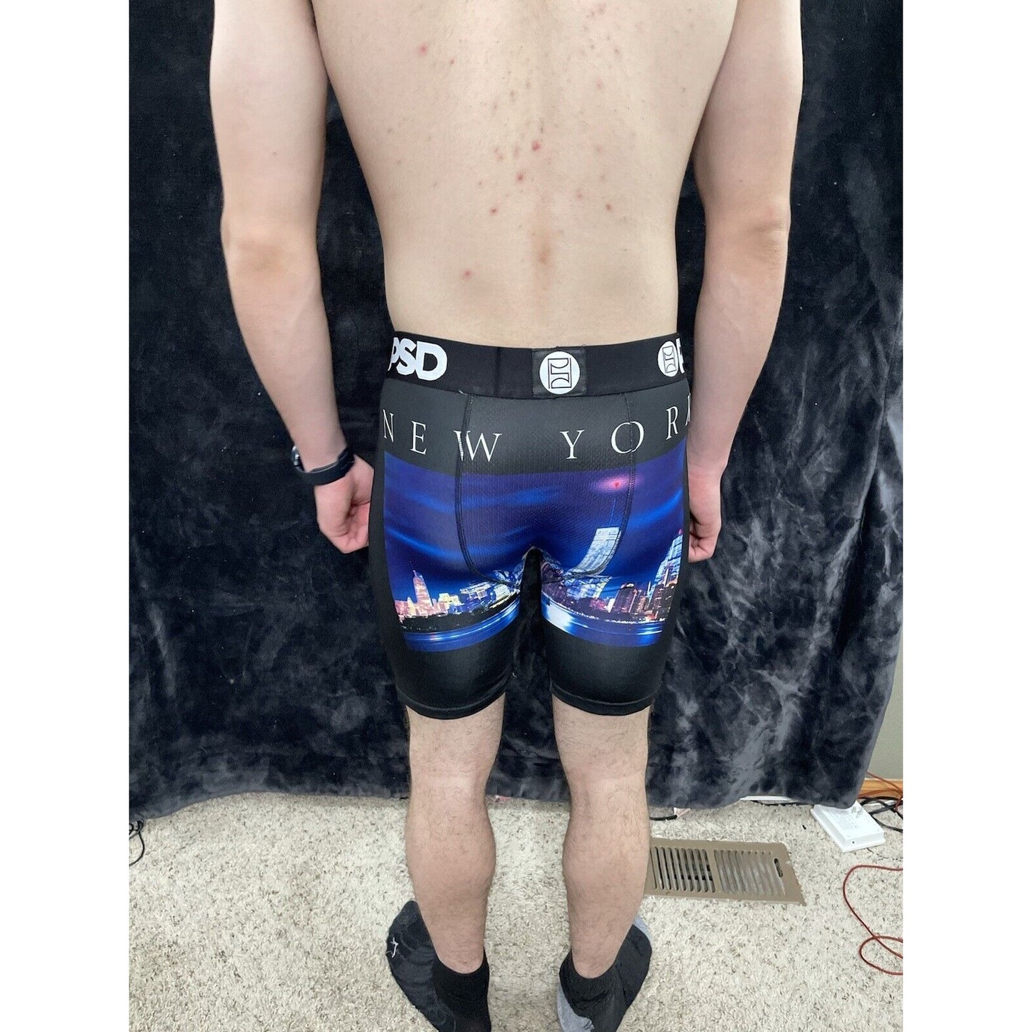 Men’s Large PSD New York Boxer Brief Statue of Liberty Freedom Tower