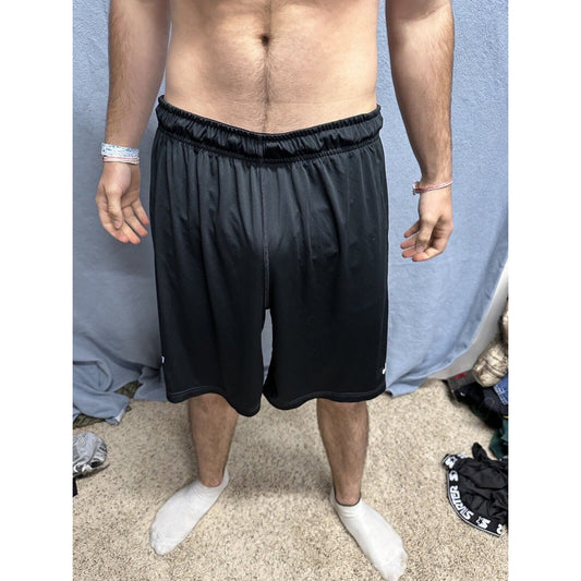 Men’s Nike Black XL Usafa Air Force Academy Football Shorts No Pockets